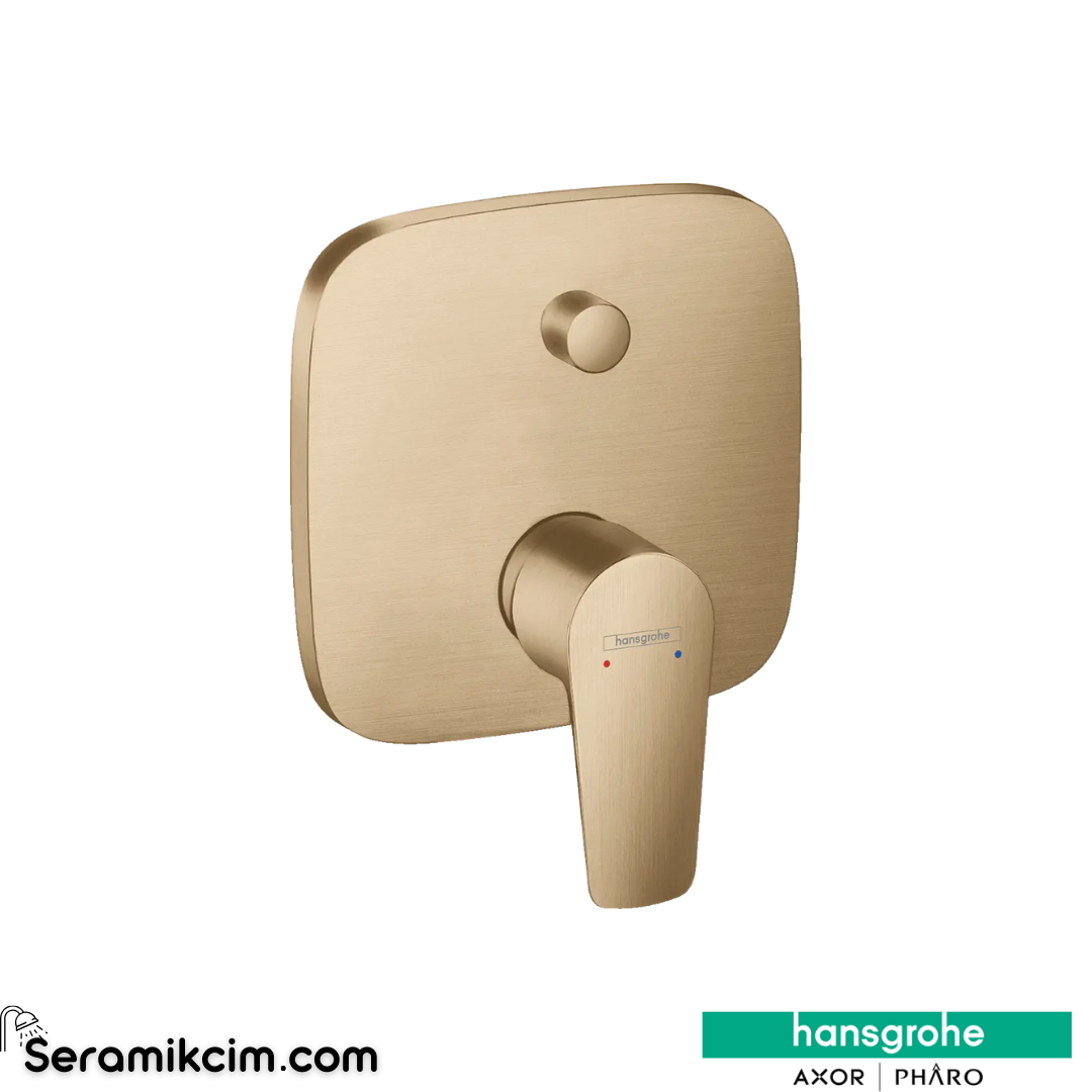 Hansgrohe Talis E Banyo Bataryası Ankastre Mat Bronz 71745140