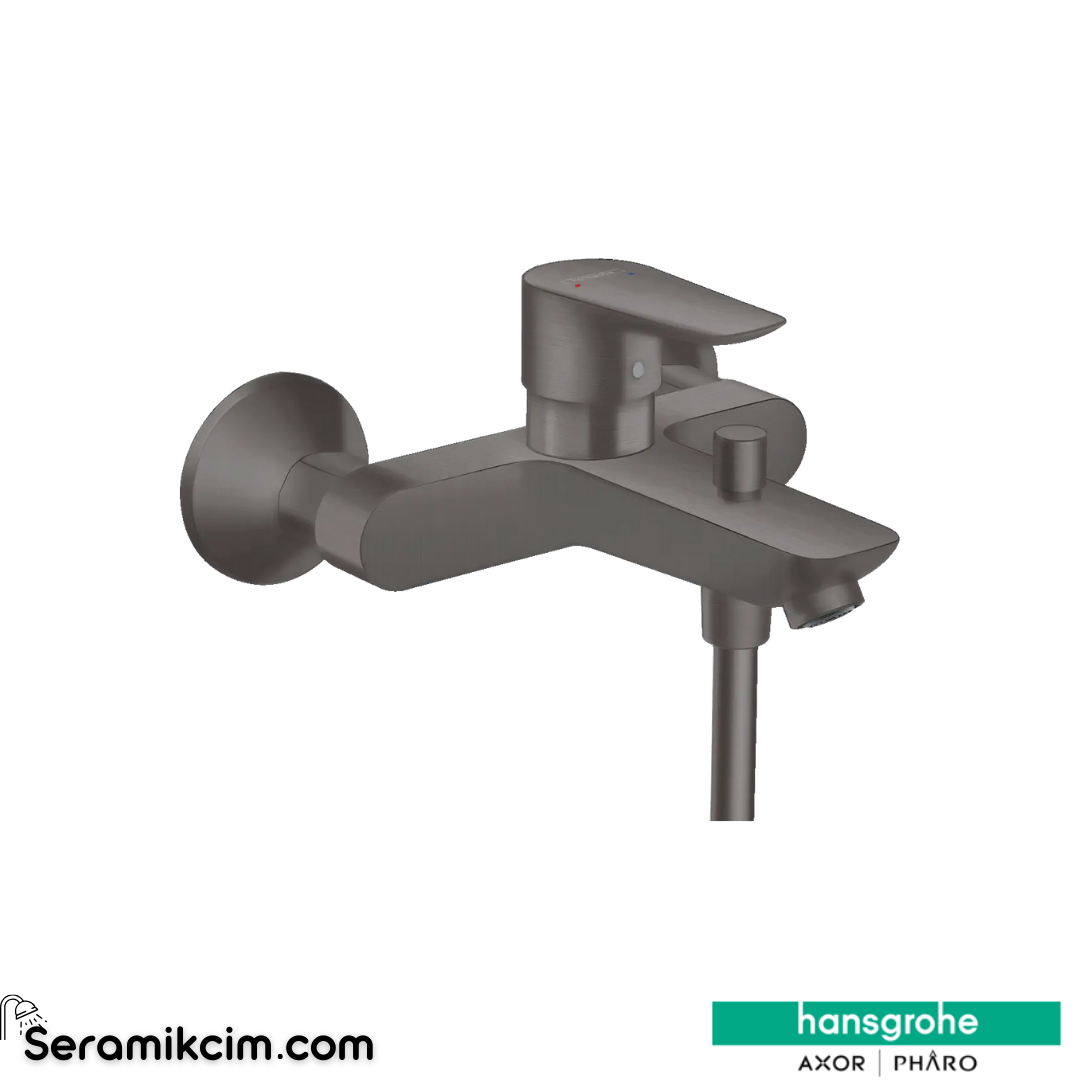 Hansgrohe Talis E Banyo Bataryası Mat Siyah Krom 71740340