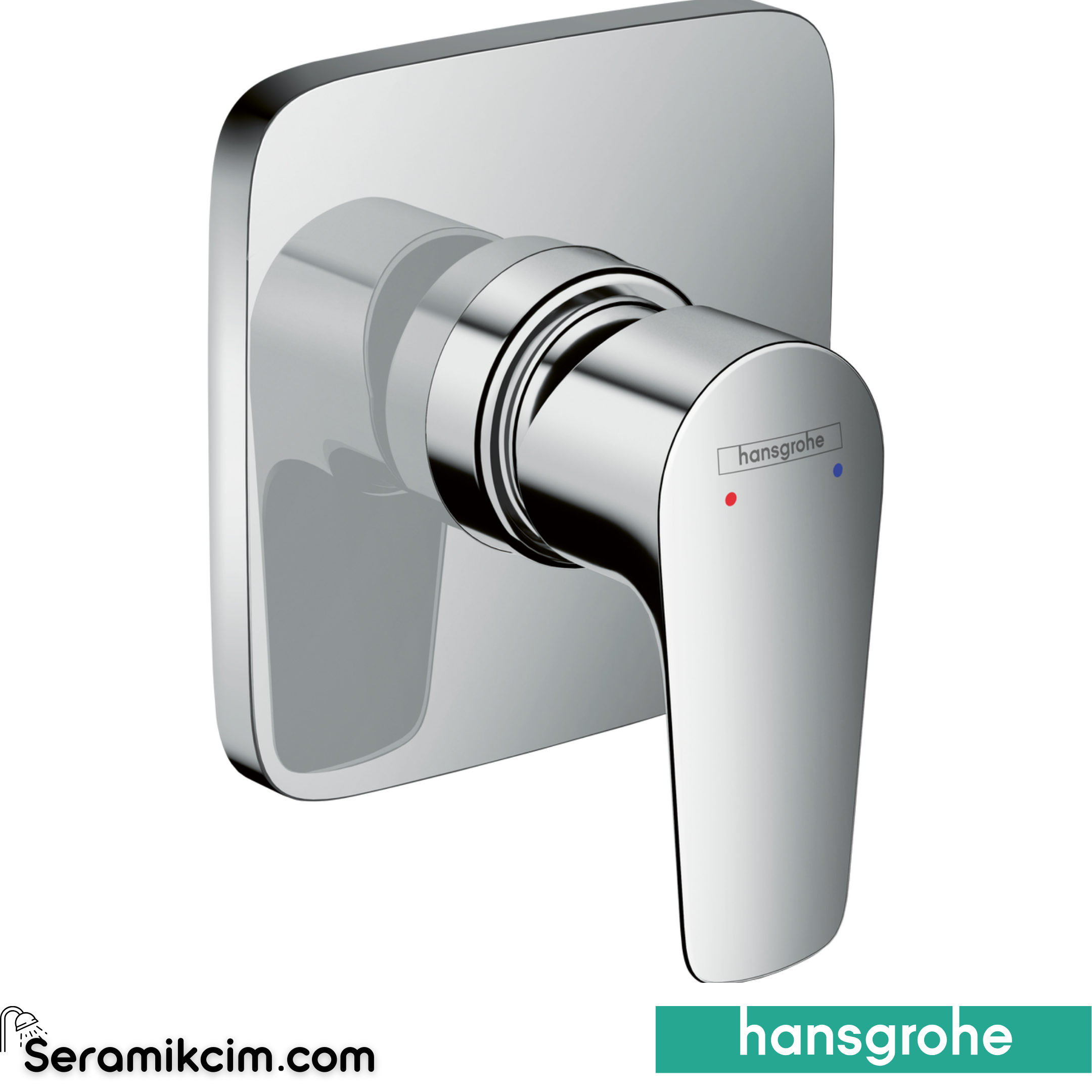 Hansgrohe Talis E Dup Kl.Rosette Krom Export 71764000