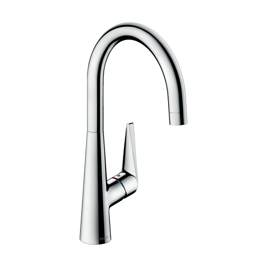 HansGrohe Talis M51 Tek Kollu Eviye Bataryası 260, Düşük Basınçlı Isıtıcılar İçin, 1Jet Krom 72812000