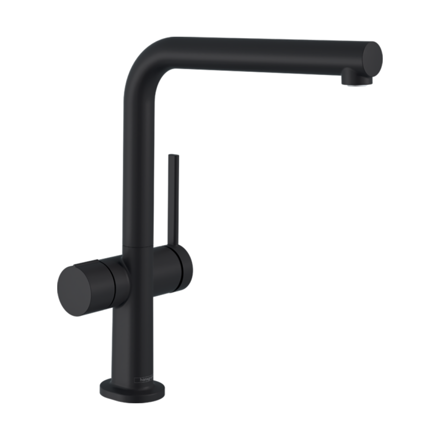 Hansgrohe Talis M54 Eviye Bataryası 270, Açma-Kapama Valfi,1 Fonksiyonlu, Mat Siyah 72827670
