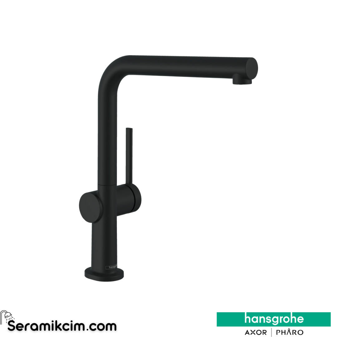 Hansgrohe Talis M541 Eviye Bataryası 270 1 Fonksiyonlu Mat Siyah 72840670