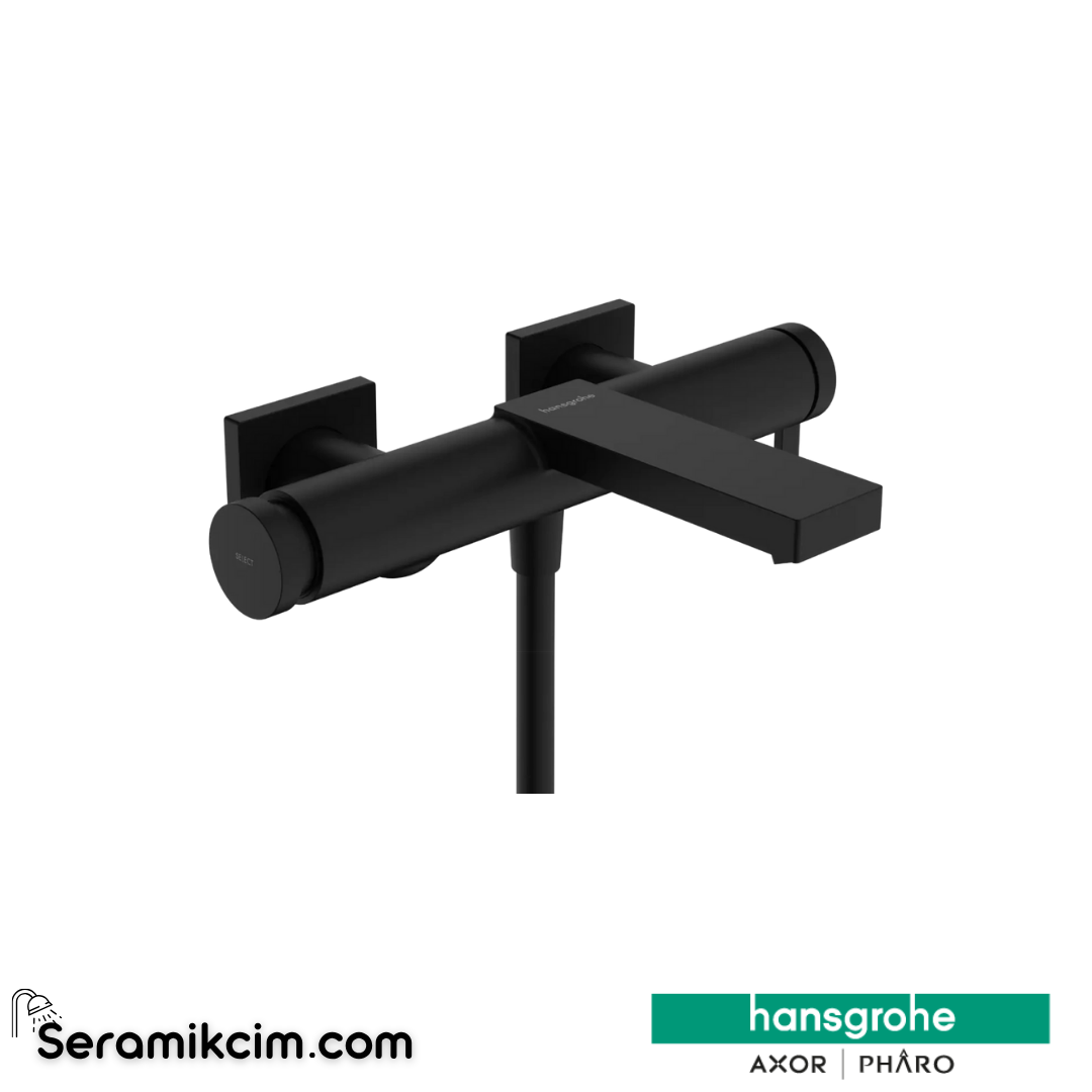 Hansgrohe Tecturis E Banyo Bataryası Mat Siyah 73420670
