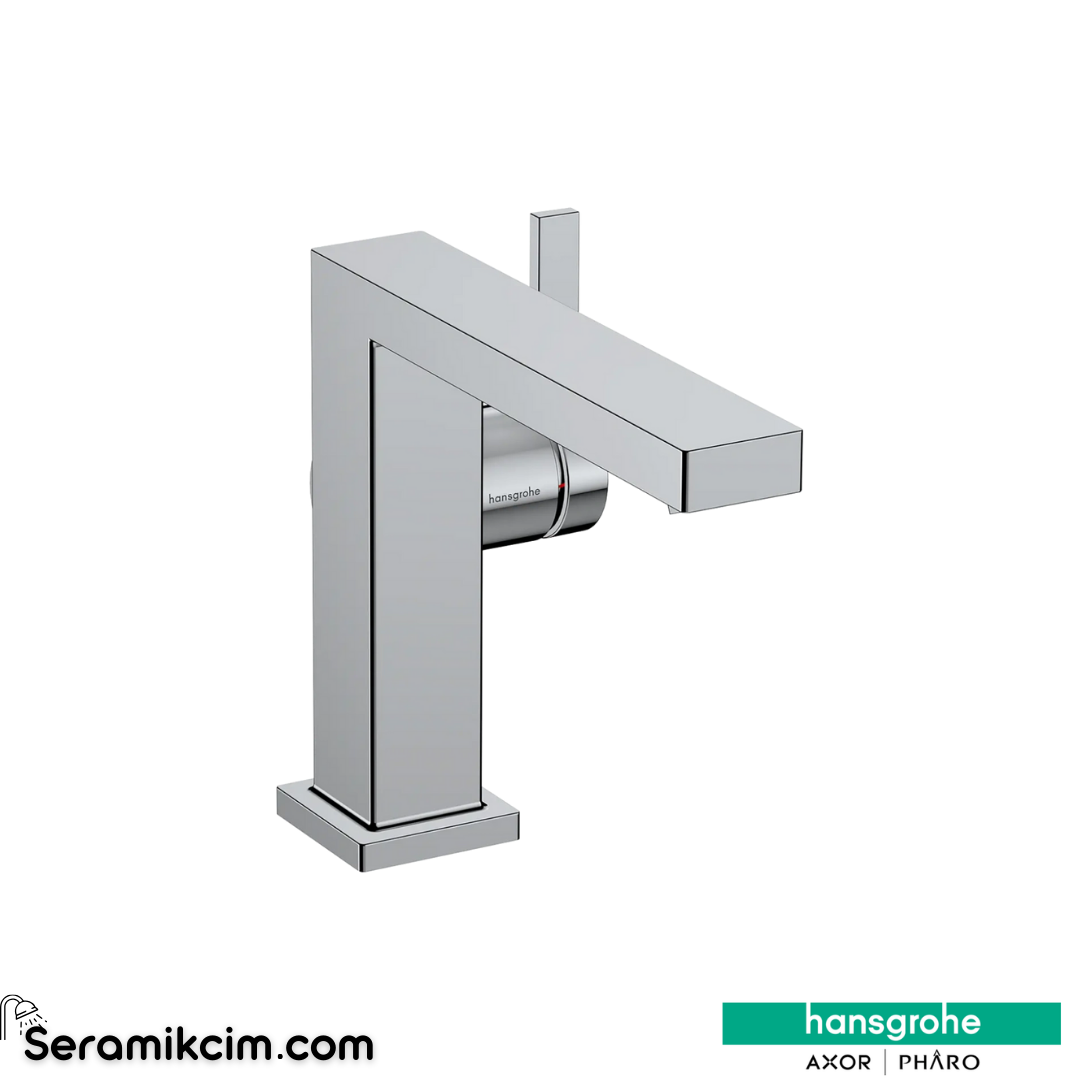 Hansgrohe Tecturis E Lavabo Bataryası 110 Fine Coolstart Ecosmart+ Krom 73021000