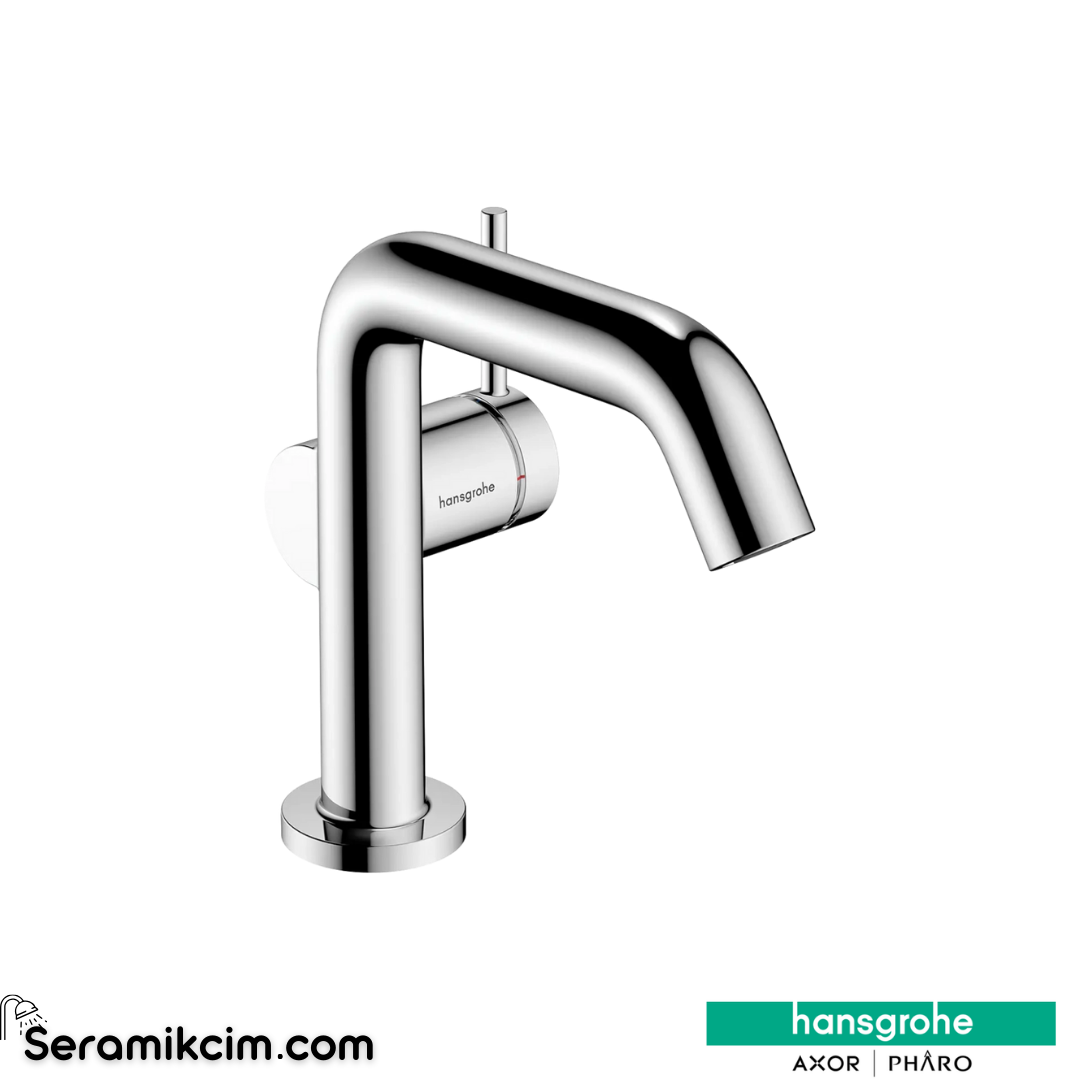 Hansgrohe Tecturis S 110 Fine Lavabo Bataryası Coolstart Ecosmart+ Kumandasız Krom 73321000
