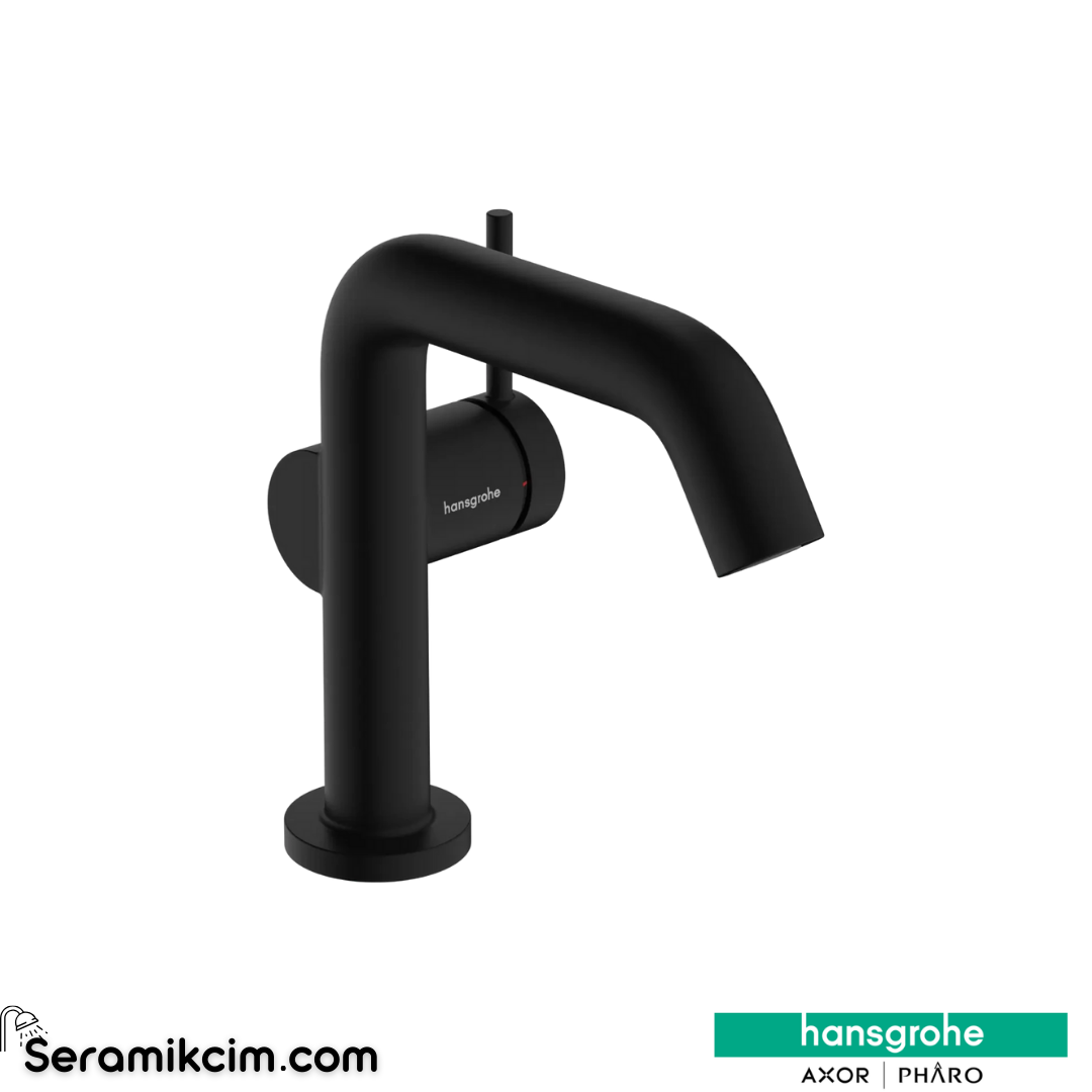 Hansgrohe Tecturis S 110 Fine Lavabo Bataryası Coolstart Ecosmart+ Kumandasız Mat Siyah 73321670