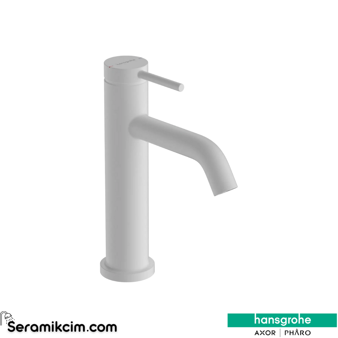 Hansgrohe Tecturis S 110 Lavabo Bataryası Ecosmart+ Mat Beyaz 73311700