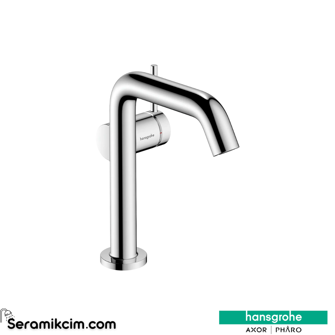 Hansgrohe Tecturis S 150 Fine Lavabo Bataryası Coolstart Ecosmart+ Kumandasız Krom 73341000