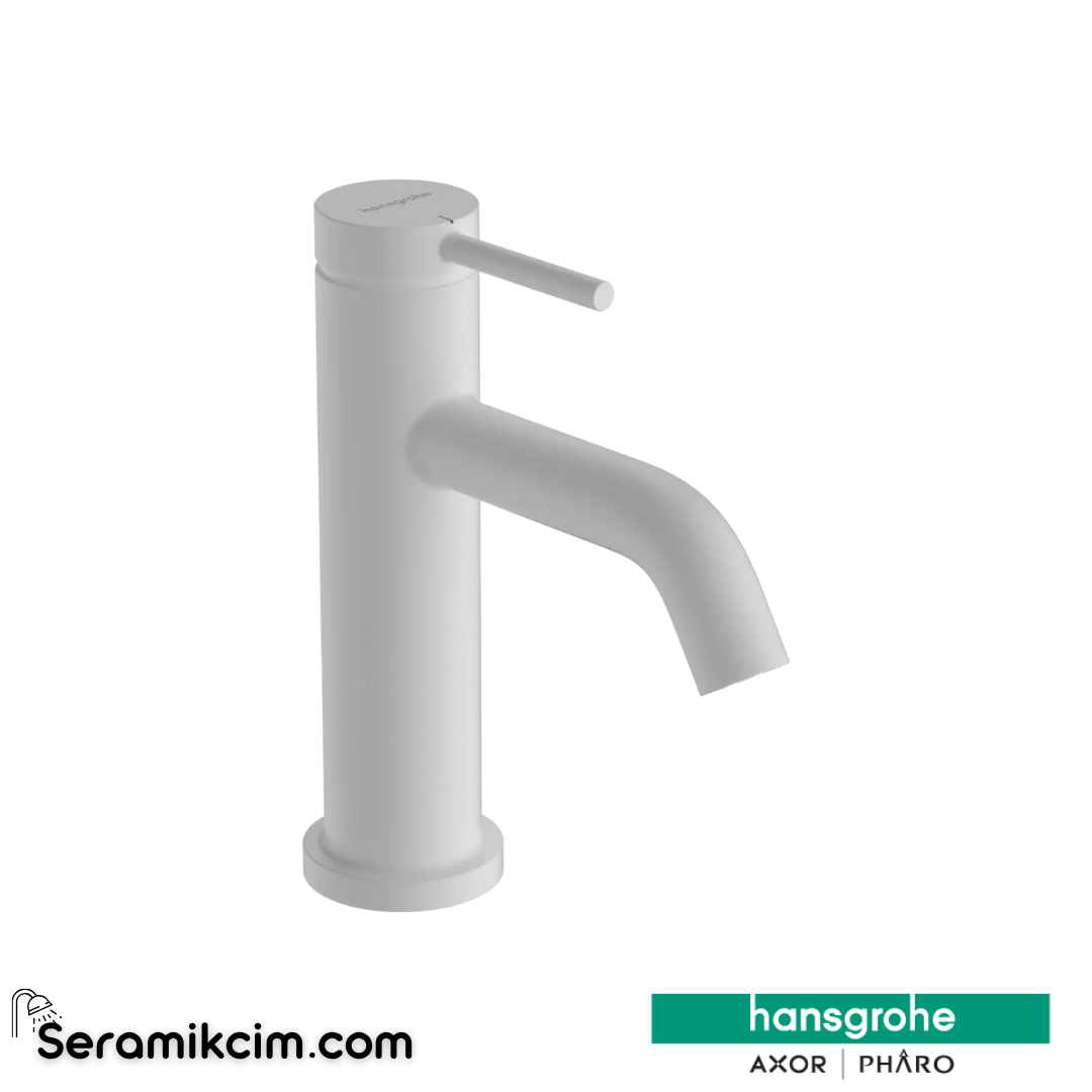 Hansgrohe Tecturis S 240 Fine Lavabo Bataryası Coolstart Bas-Aç Gider Seti İle Mat Beyaz 73373700