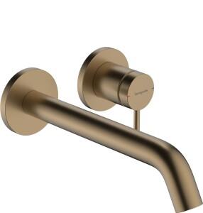 Hansgrohe Tecturis S Tek Kollu Lavabo Bataryası Ankastre Duvara Monte Ecosmart+ 22,5 Cm Gaga İle 73351140 - 73351140