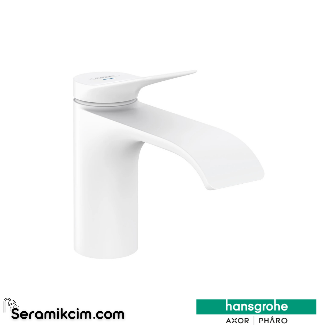 Hansgrohe Tek Akım Musluk 80 Soğuk Su İçin Mat Beyaz 75013700