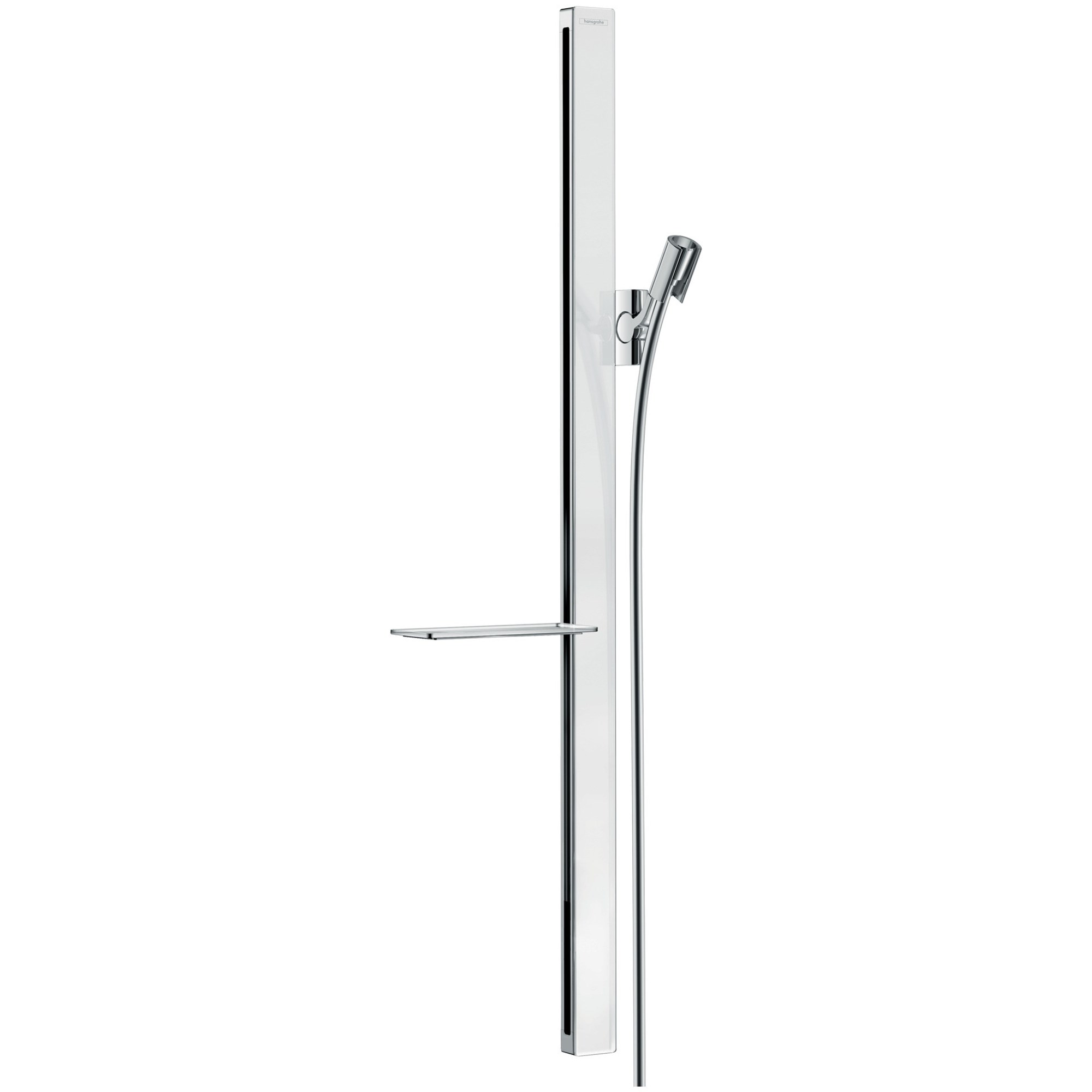 Hansgrohe Unica E Duş Sürgüsü 90 cm Beyaz-Krom 27640400