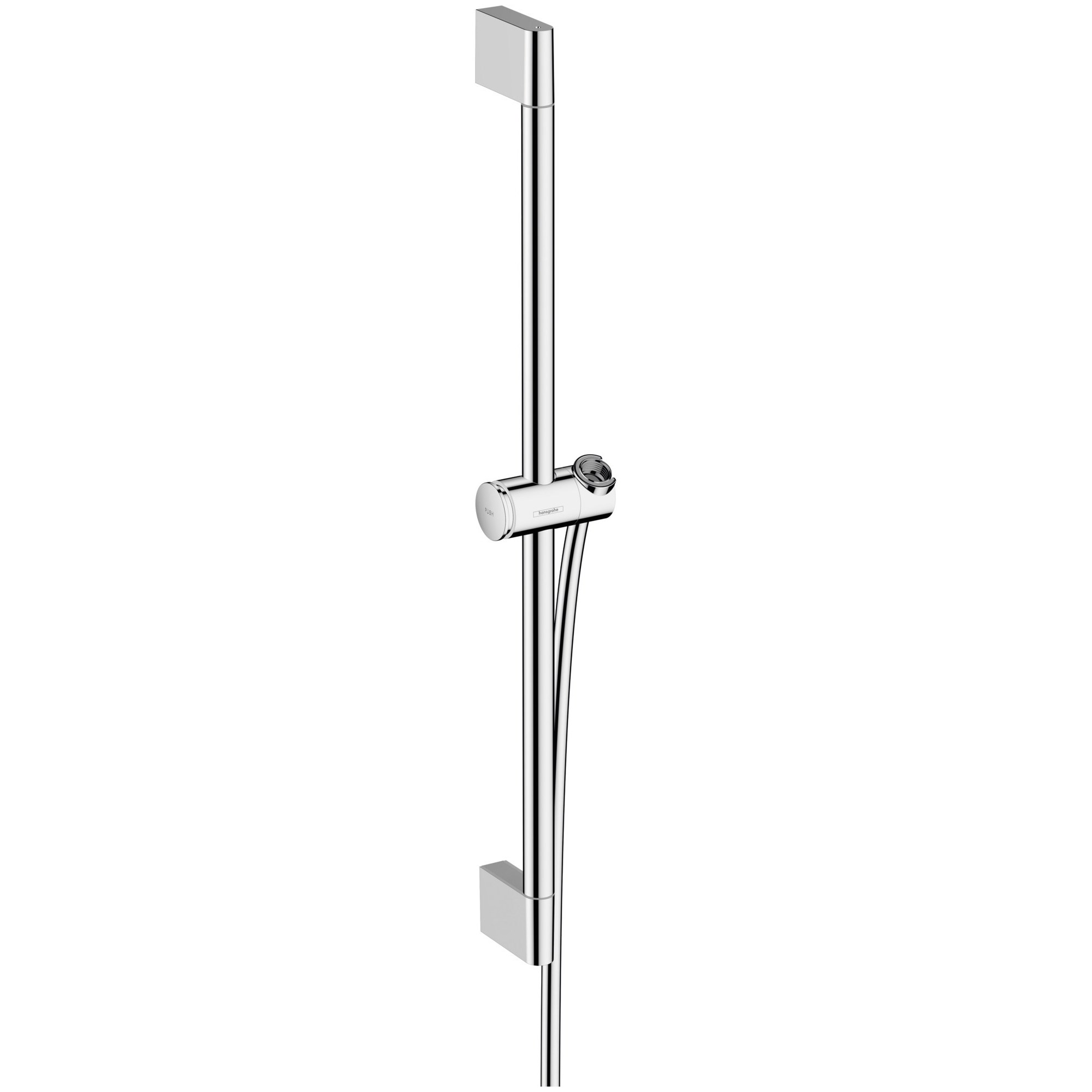 Hansgrohe Unica Pulsify S Duş Sürgüsü 65 cm Isiflex 160 cm Hortumlu Mat Beyaz 24400700