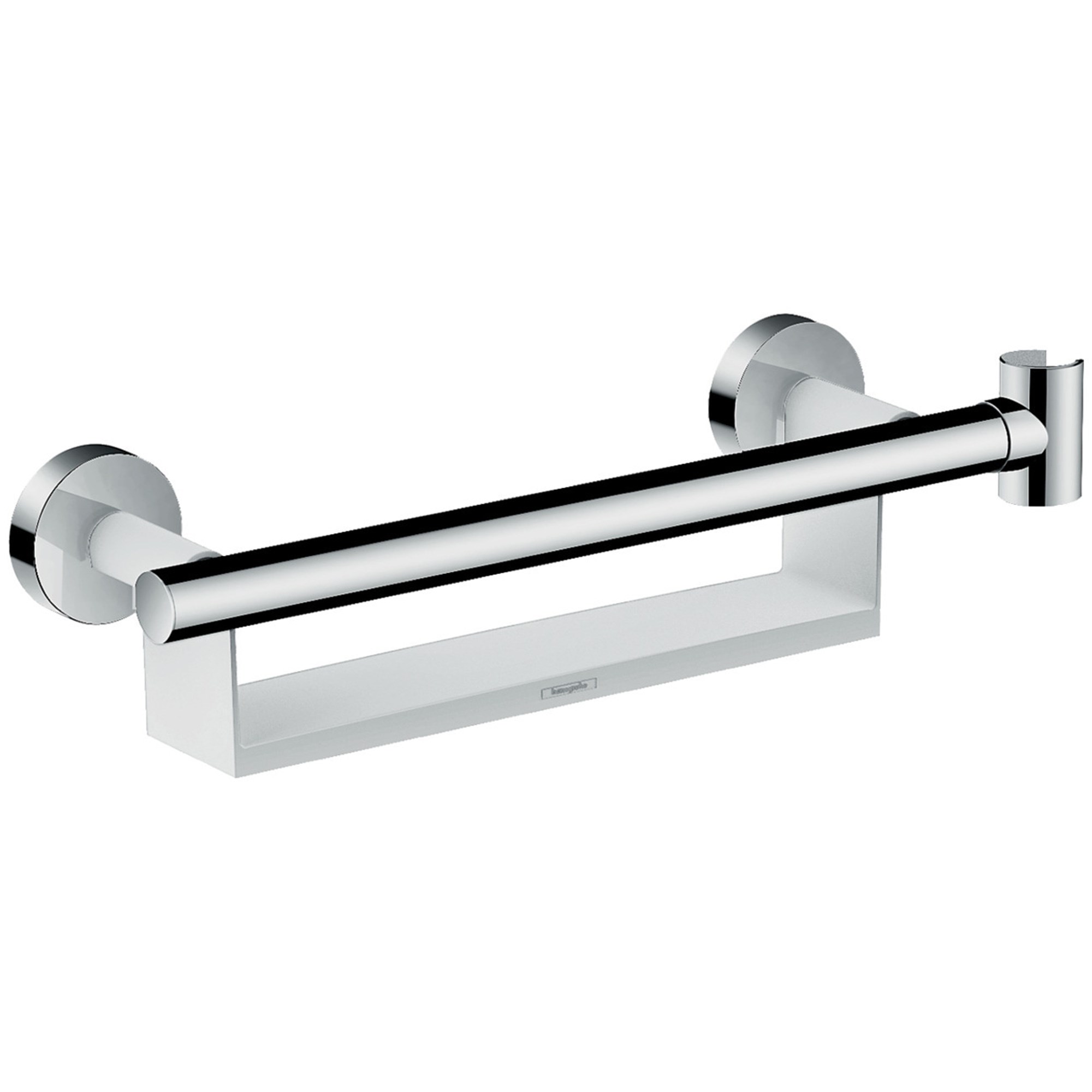 Hansgrohe Unica Tutunma Barı Beyaz-Krom 26328400