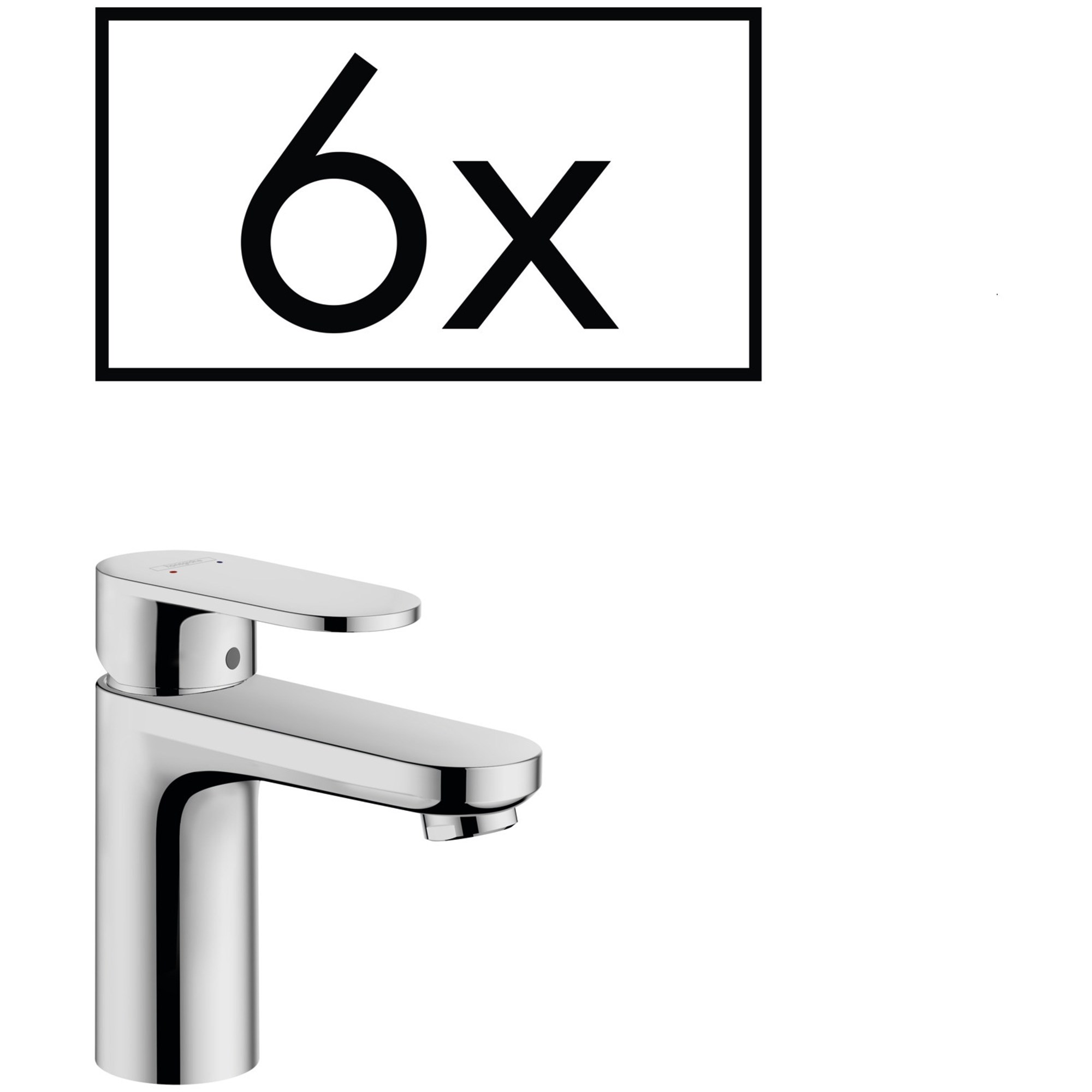Hansgrohe Vernis Blend Bm 100 W/Popuw Pp Krom 71588000