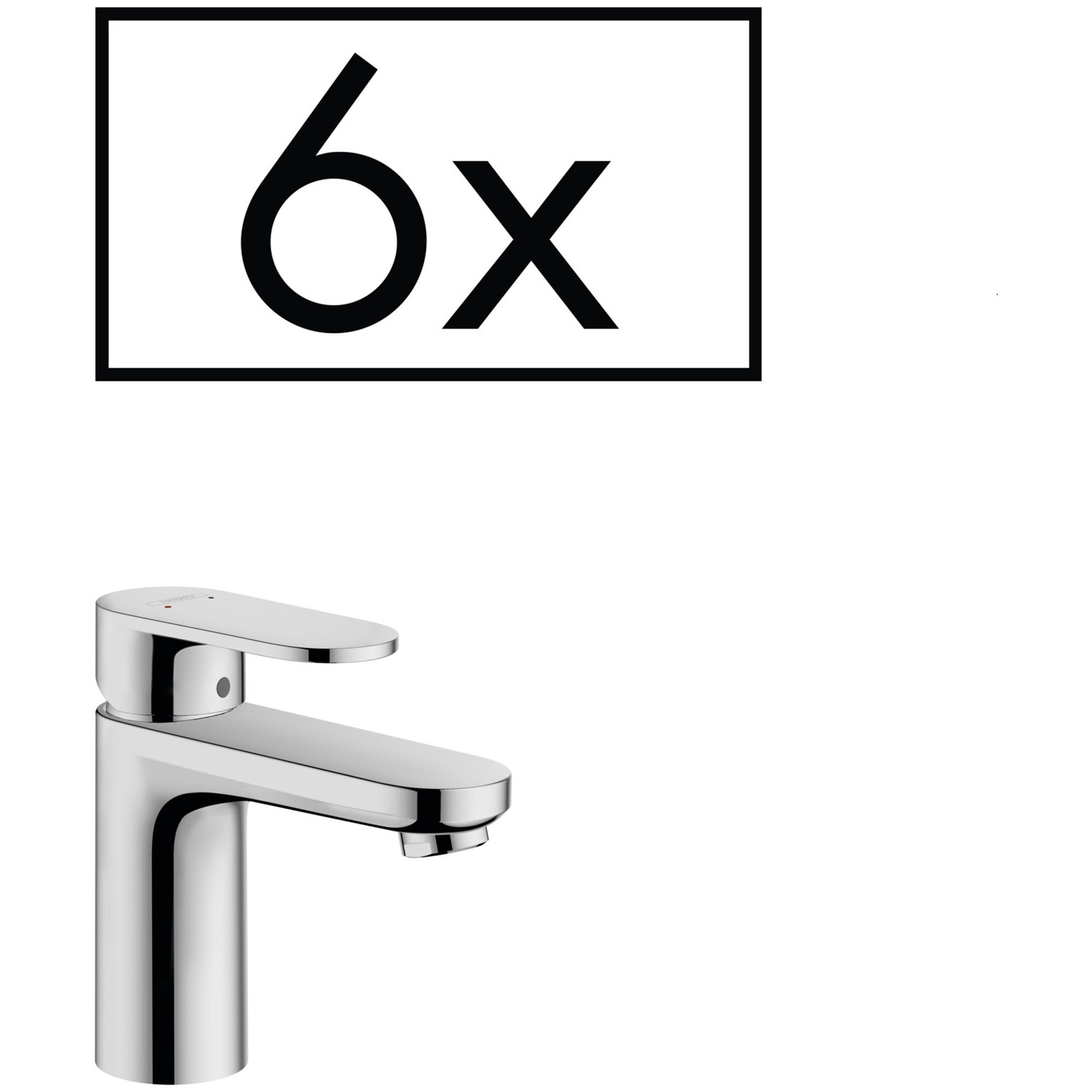 Hansgrohe Vernis Blend Bm 70 W/Popuw Pp Krom 71587000