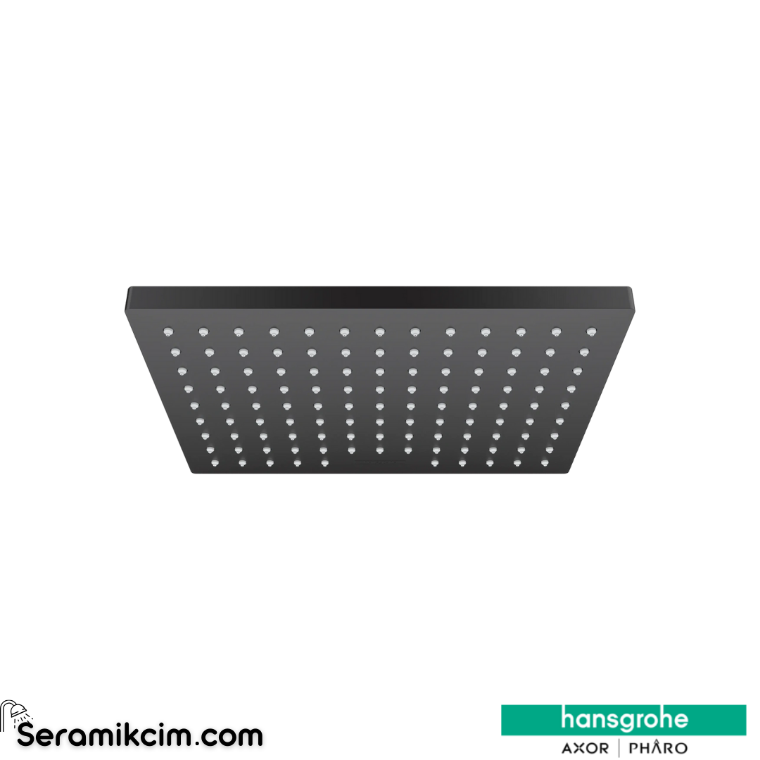 Hansgrohe Vernis Shape Tepe Duşu 230 1 Fonksiyonlu Mat Siyah 26281670