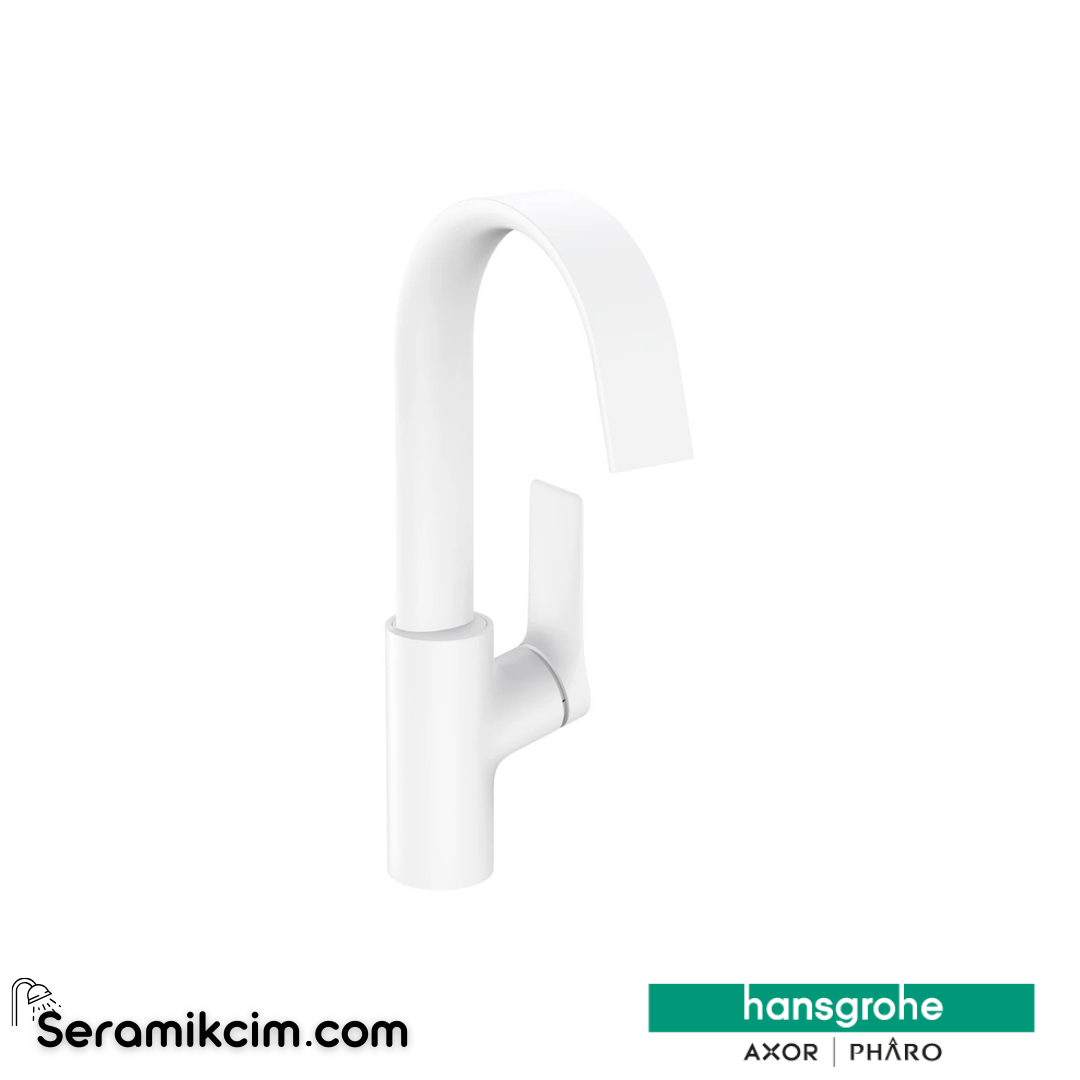 Hansgrohe Vivenis 210 Tek Kollu Döner Lavabo Bataryası Sifon Kumandalı 75030700