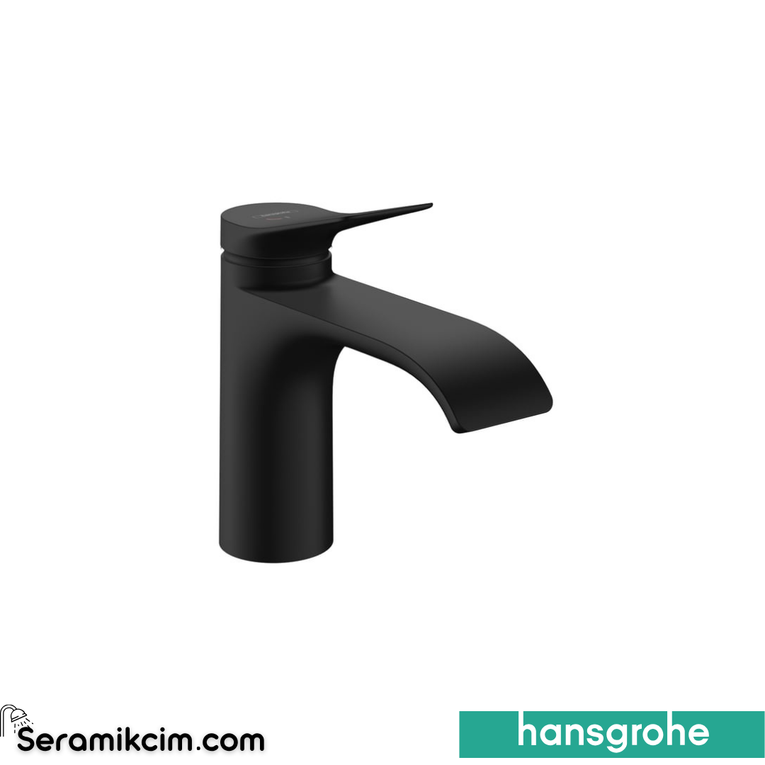 Hansgrohe Vivenis Lavabo Bataryası Coolstart Sifon Kumandalı Mat Siyah 75014670
