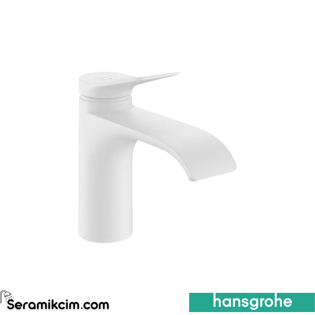 Hansgrohe Vivenis Lavabo Bataryası Coolstart Mat Beyaz 75015700