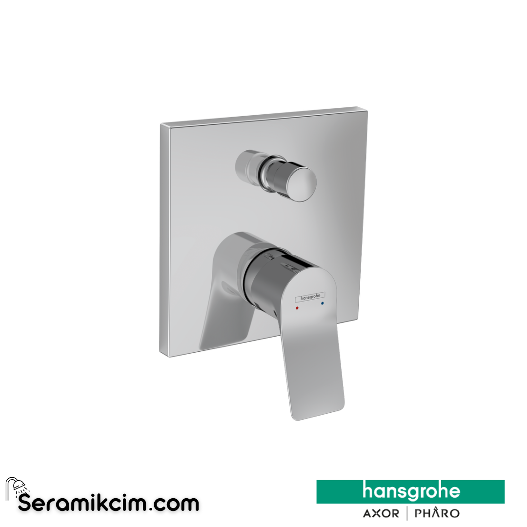 Hansgrohe Vivenis Tek Kollu Banyo Bataryası Ankastre Montaj Entegre Karışım Güvenliği İle En1717'Ye Göre 75416000