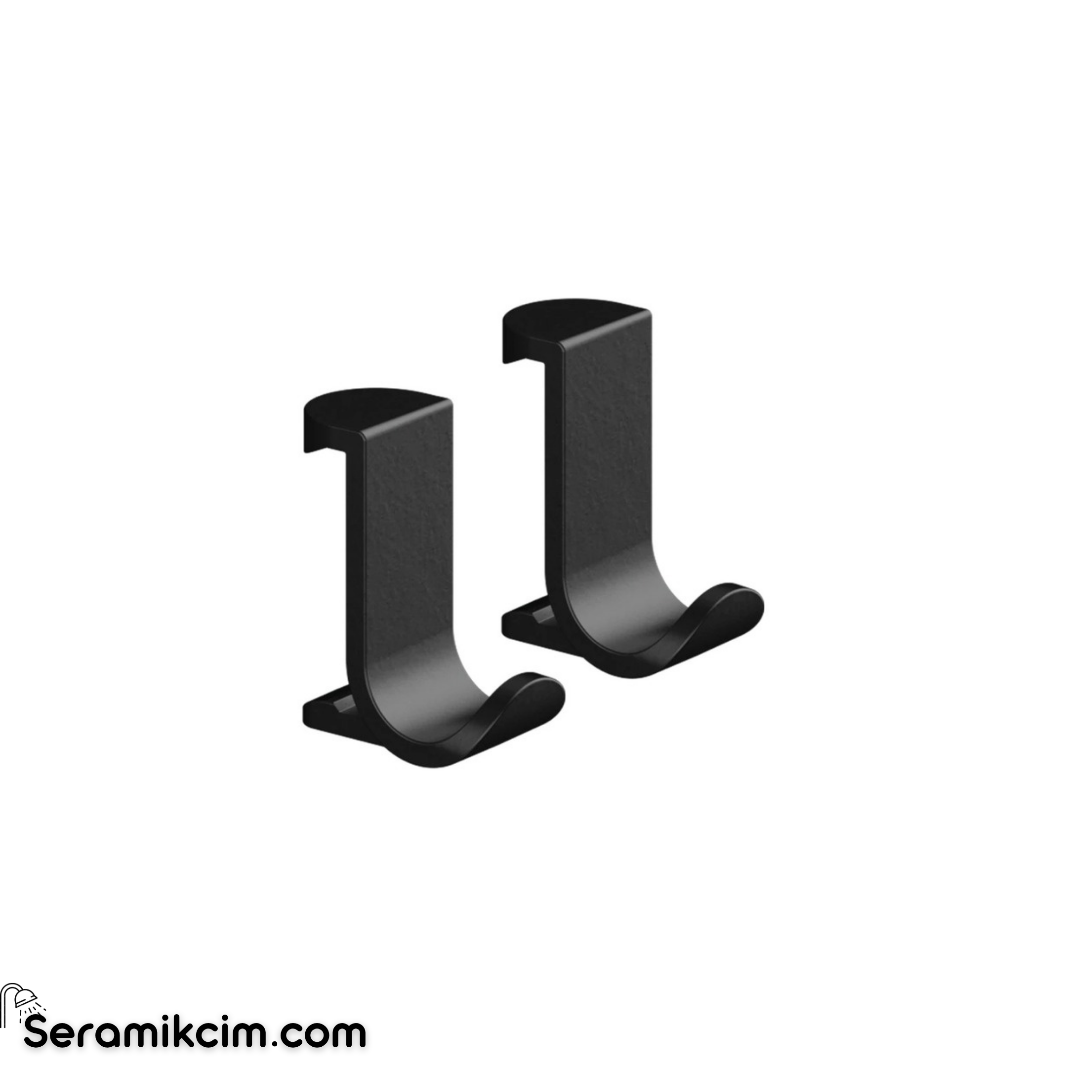 Hansgrohe Wallstoris Askı Kalın Mat Siyah 27914670