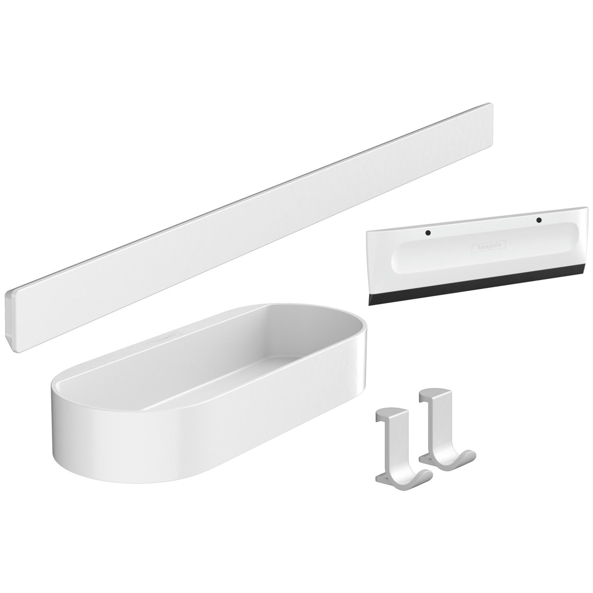 Hansgrohe WallStoris Duş Aksesuar Seti Mat Beyaz 27967700