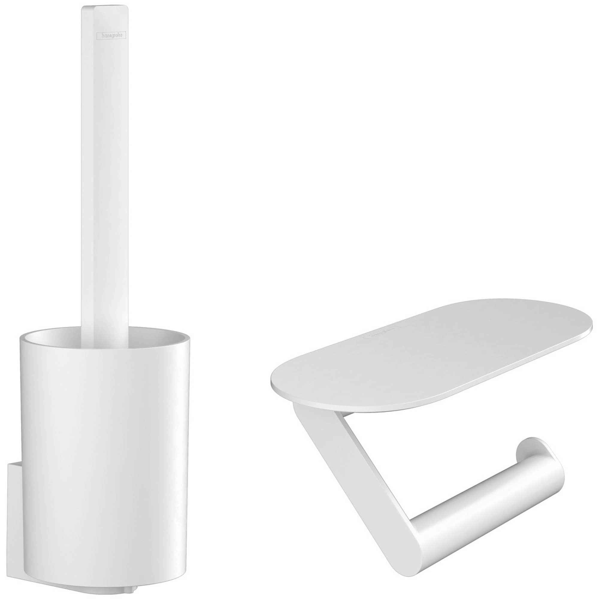 Hansgrohe WallStoris Tuvalet Aksesuar Seti Mat Beyaz 27969700