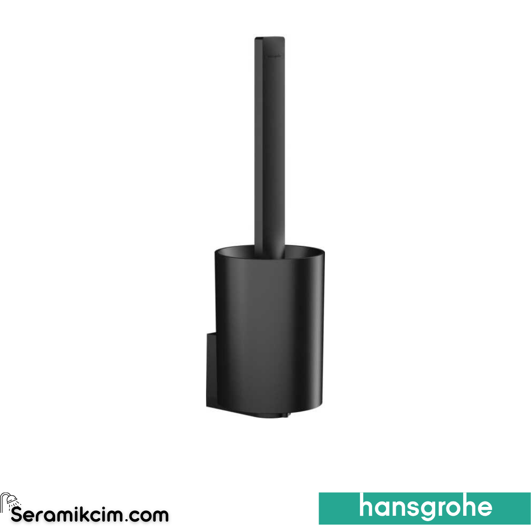 Hansgrohe Wallstoris Tuvalet Fırçalığı Mat Siyah 27927670