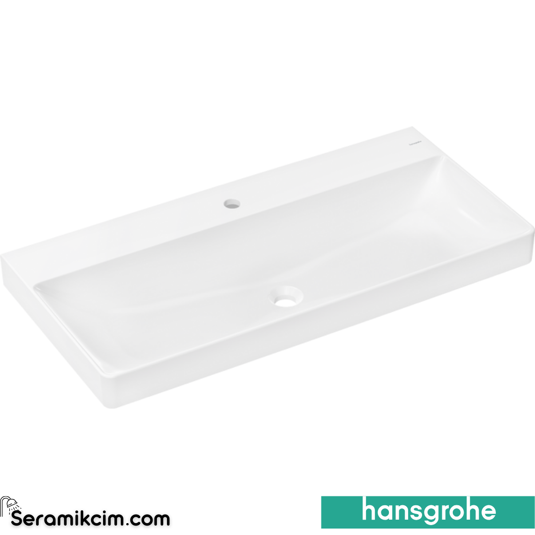 Hansgrohe Xelu Q Etajerli Lavabo 120x48 cm Beyaz 60321450