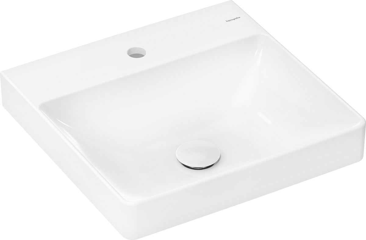 Hansgrohe Xelu Q Etajerli Lavabo 50x48 cm Beyaz 61014450
