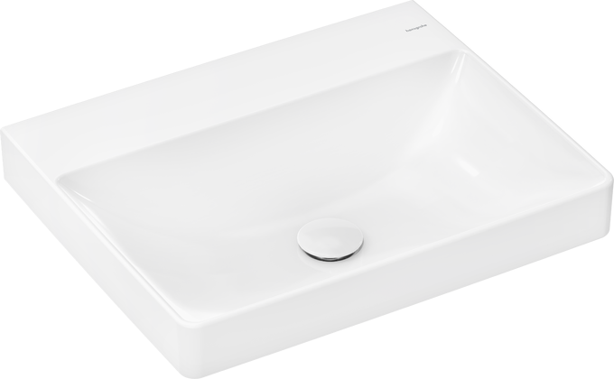 Hansgrohe Xelu Q Etajerli Lavabo Armatür Deliksiz 60x48 cm Beyaz 61019450