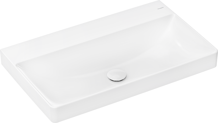 Hansgrohe Xelu Q Etajerli Lavabo Armatür Deliksiz 80x48 cm Beyaz 61023450