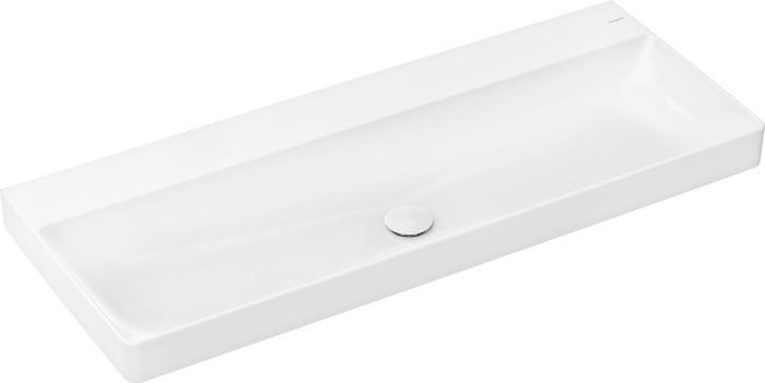 Hansgrohe Xelu Q Etajerli Lavabo Armatür Deliksiz 120x48 cm Beyaz 61043450