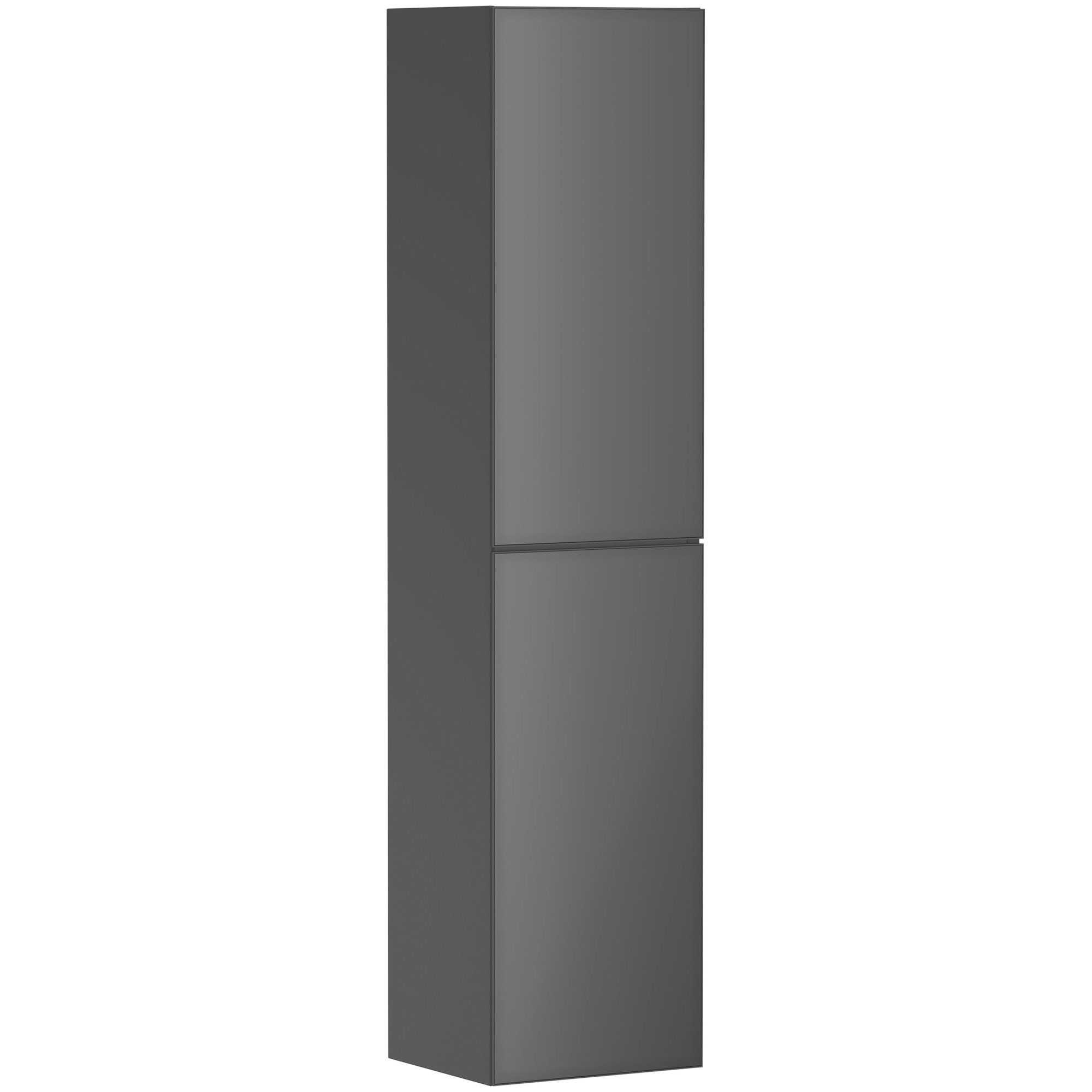 Hansgrohe Xevolos E Banyo Boy Dolabı 40x36 cm Sol Menteşeli Mat Arduvaz Gri-Metalik Arduvaz Gri 54220770
