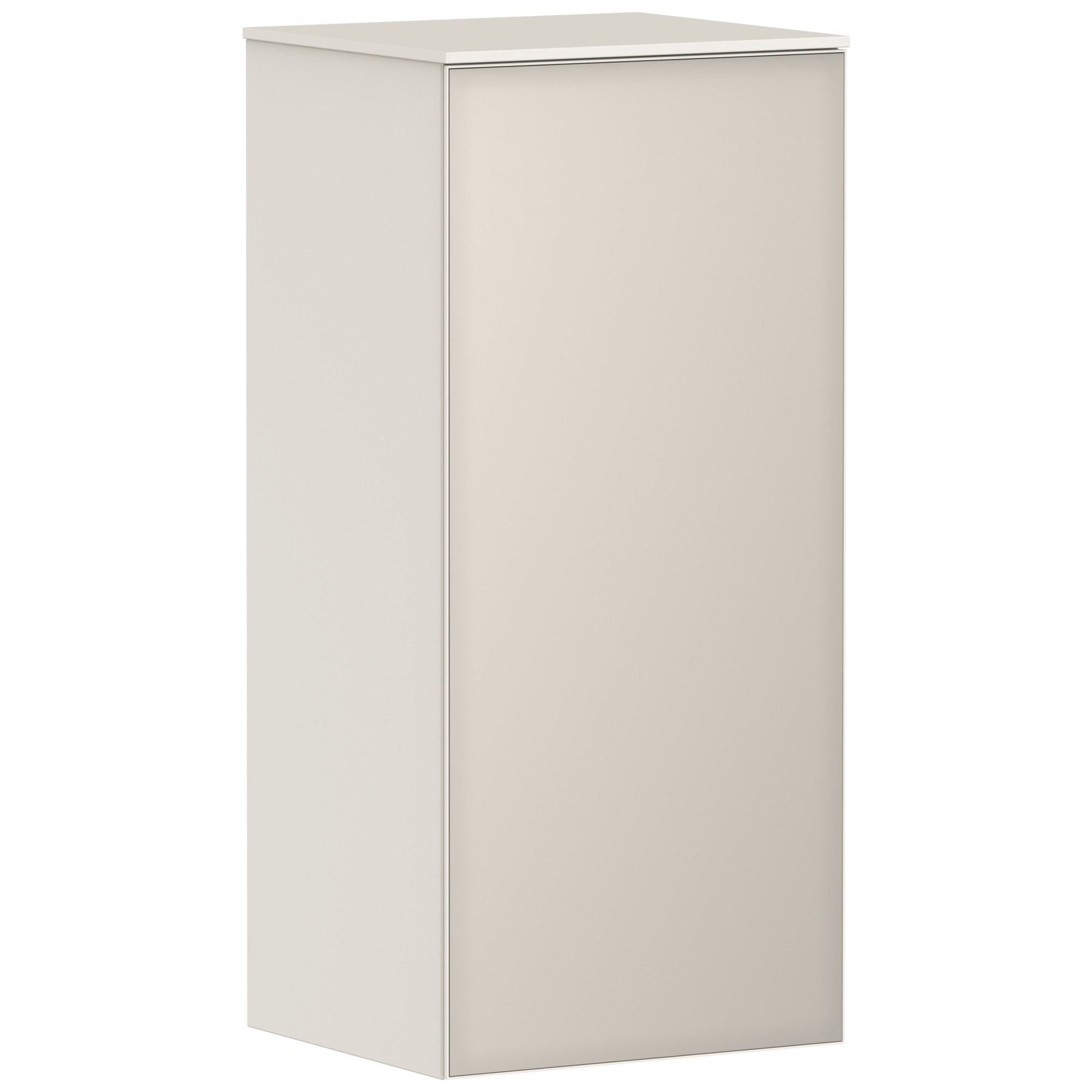 Hansgrohe Xevolos E Orta Boy Banyo Dolabı 40x36 cm Sağ Menteşeli Mat Kum Beji-Metalik Kum Beji 54216790