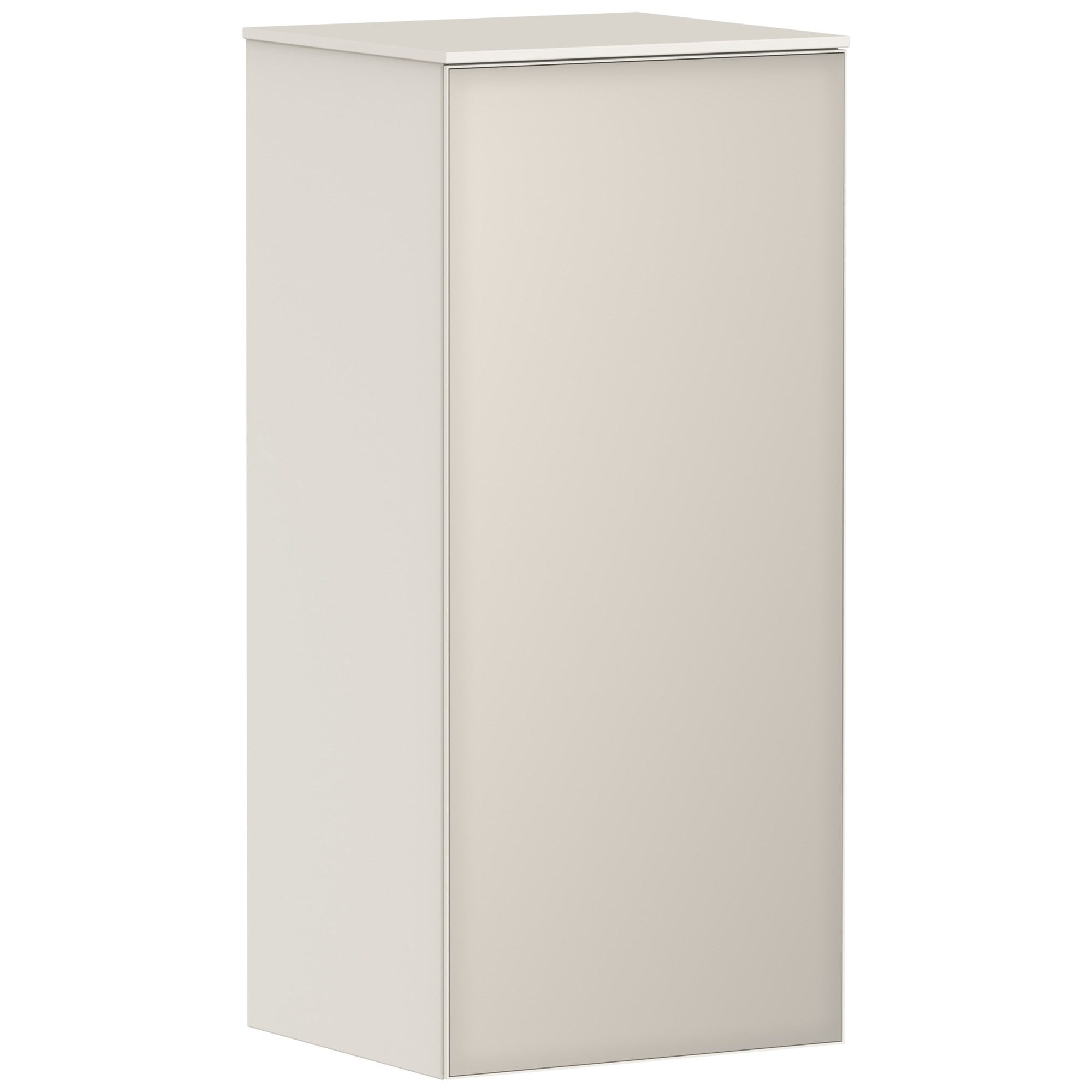 Hansgrohe Xevolos E Orta Boy Banyo Dolabı 40x36 cm Sol Menteşeli Mat Kum Beji-Metalik Kum Beji 54213790