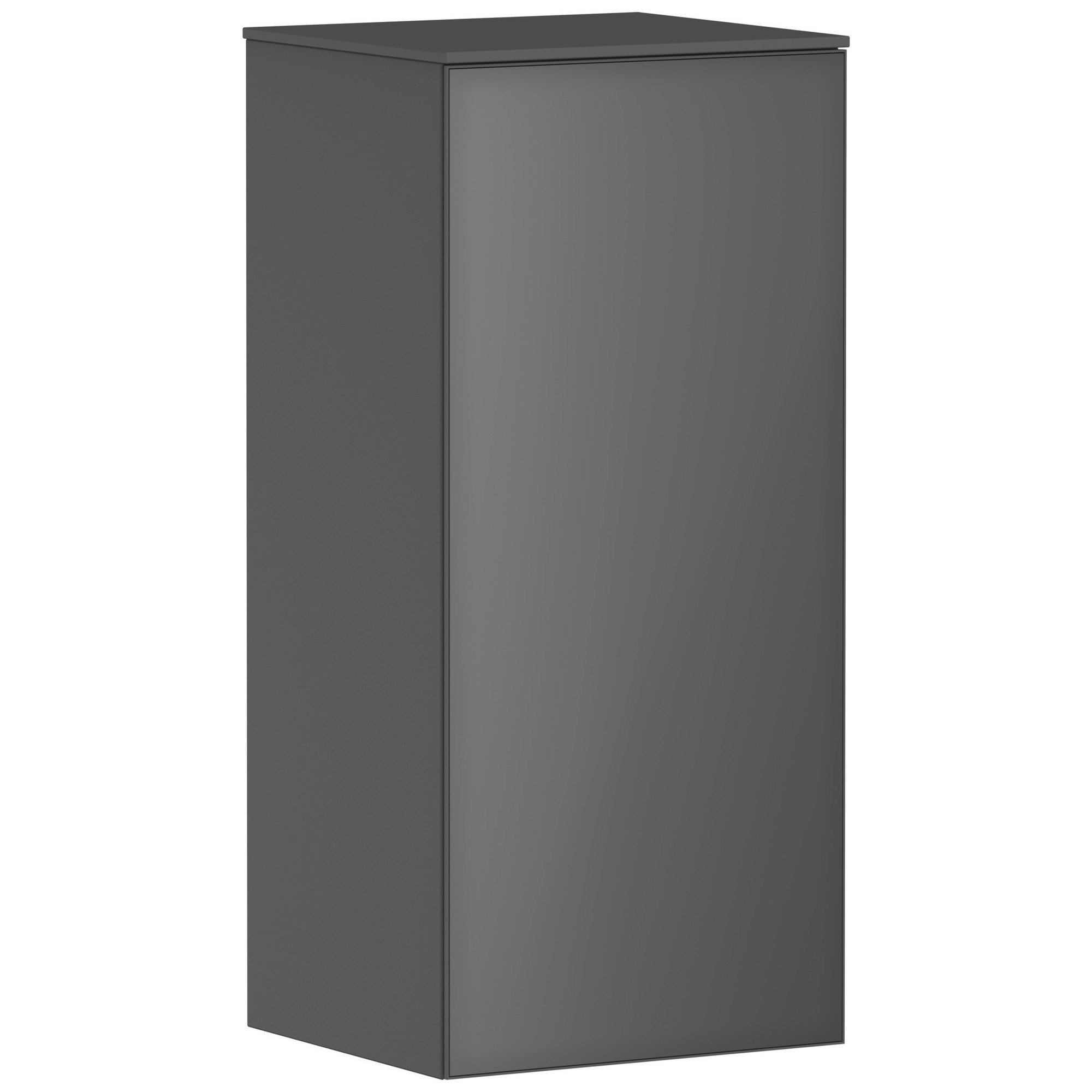 Hansgrohe Xevolos E Orta Boy Banyo Dolabı 40x36 cm Sol Menteşeli Mat Arduvaz Gri-Metalik Arduvaz Gri 54214770