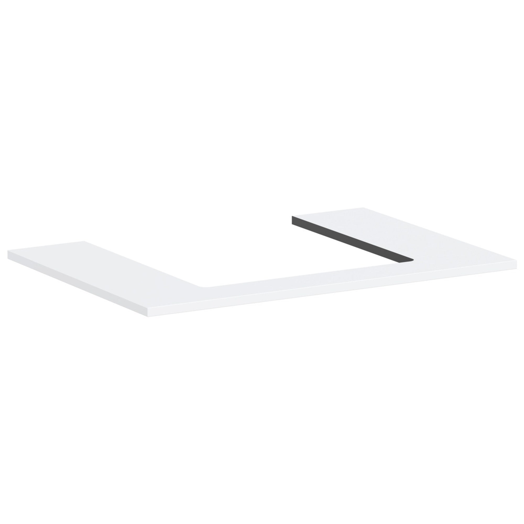 Hansgrohe Xilesa E Banyo Mobilyası Konsolu 78x55 cm Orta Lavabo Kesimli Mat Beyaz 54269700