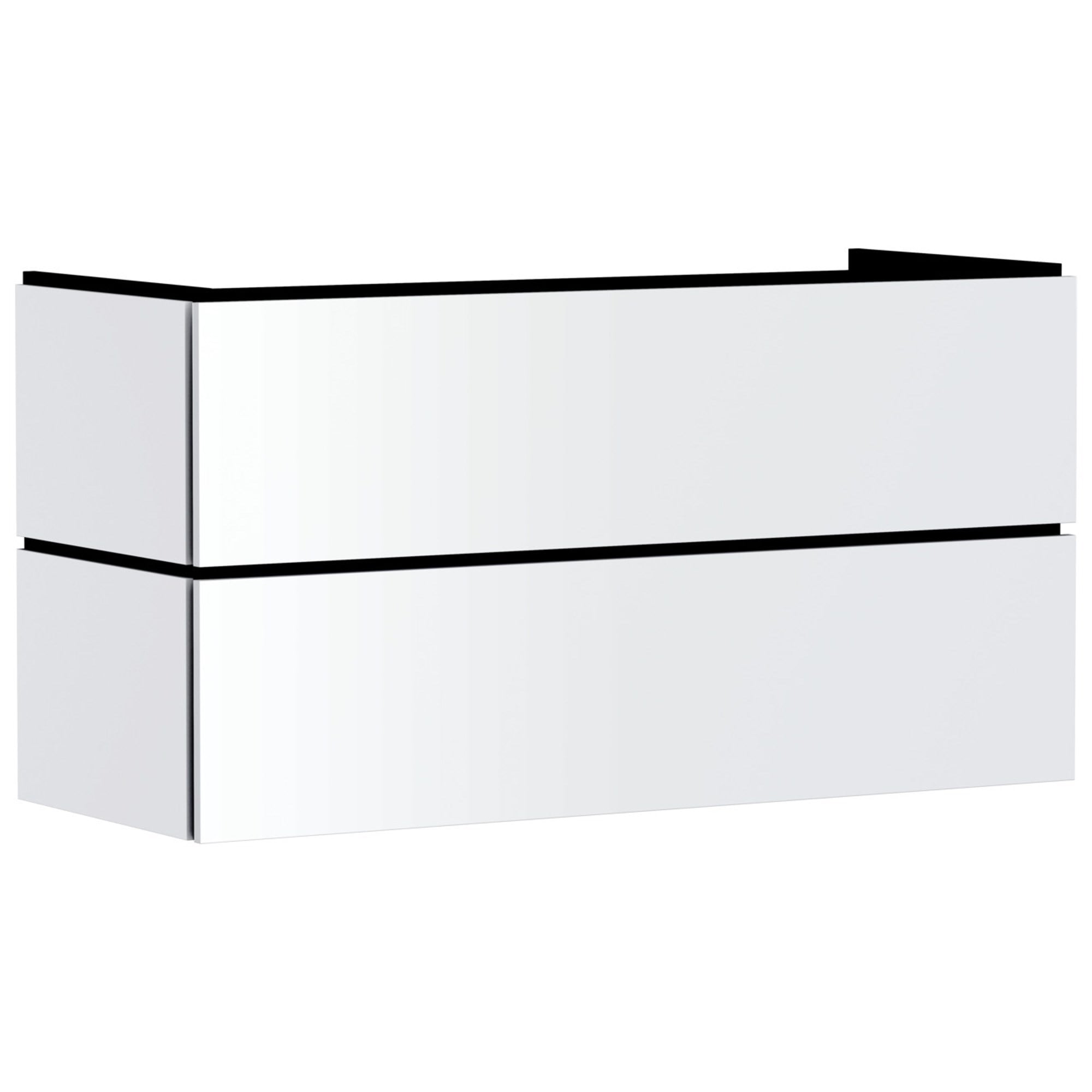 Hansgrohe Xilesa E Lavabo Dolabı 118x47 cm 2 Çekmeceli Mat Beyaz 54264700