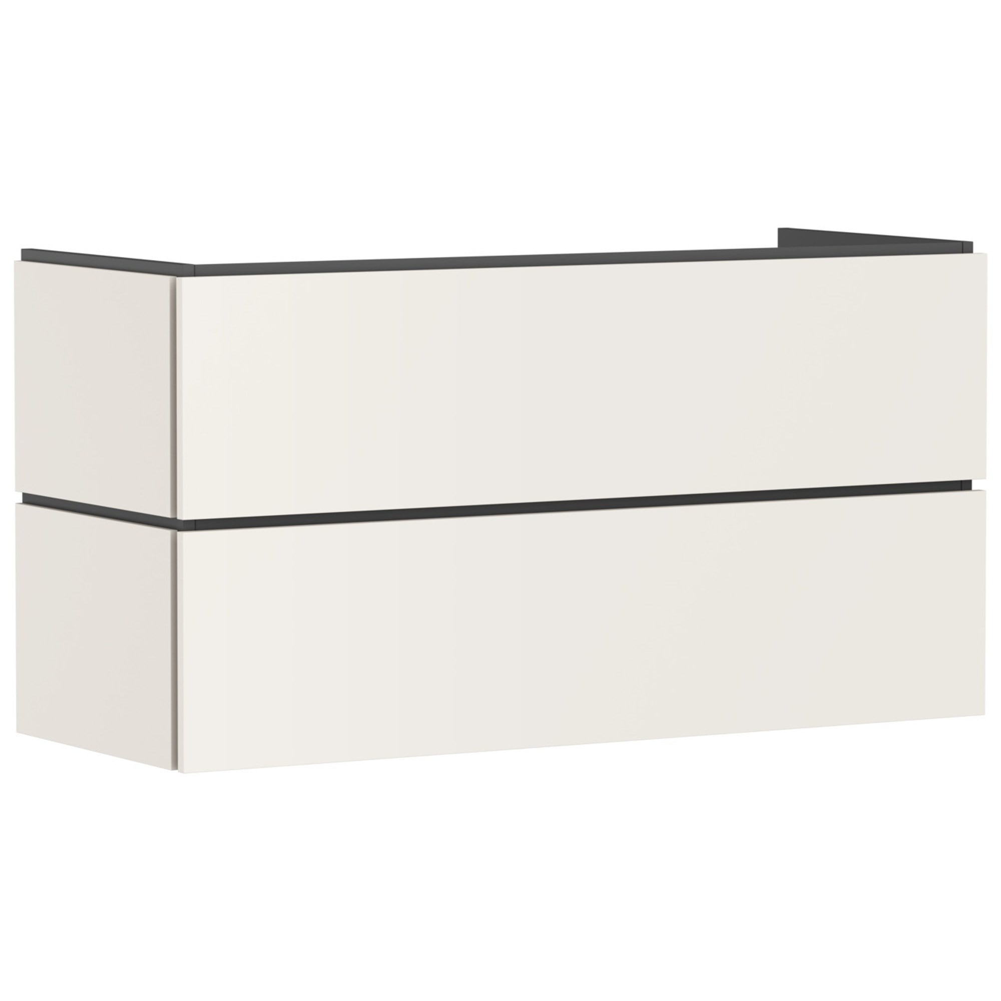 Hansgrohe Xilesa E Lavabo Dolabı 118x47 cm 2 Çekmeceli Mat Kum Beji 54298780