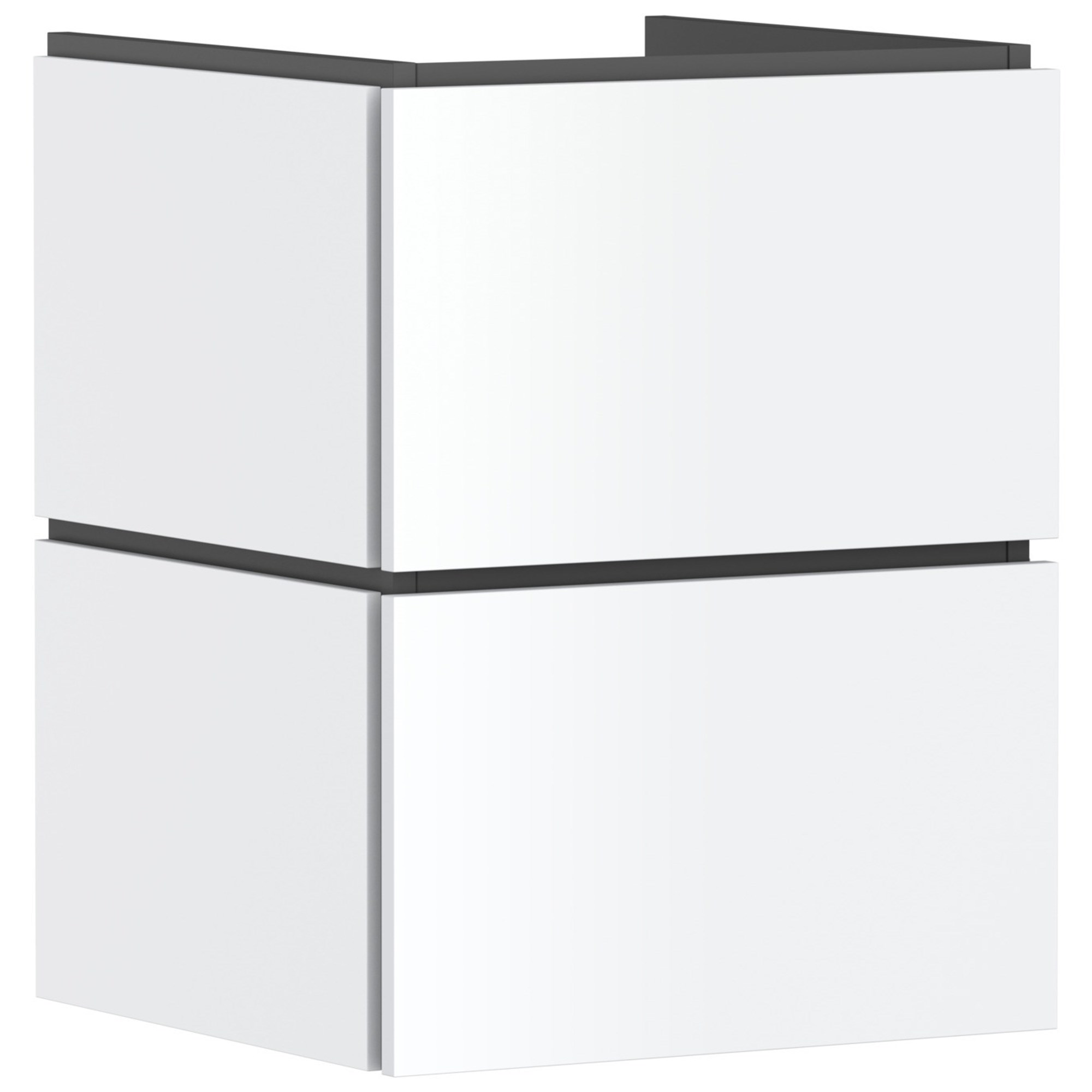 Hansgrohe Xilesa E Lavabo Dolabı 48x47 cm 2 Çekmeceli Mat Beyaz 54291700