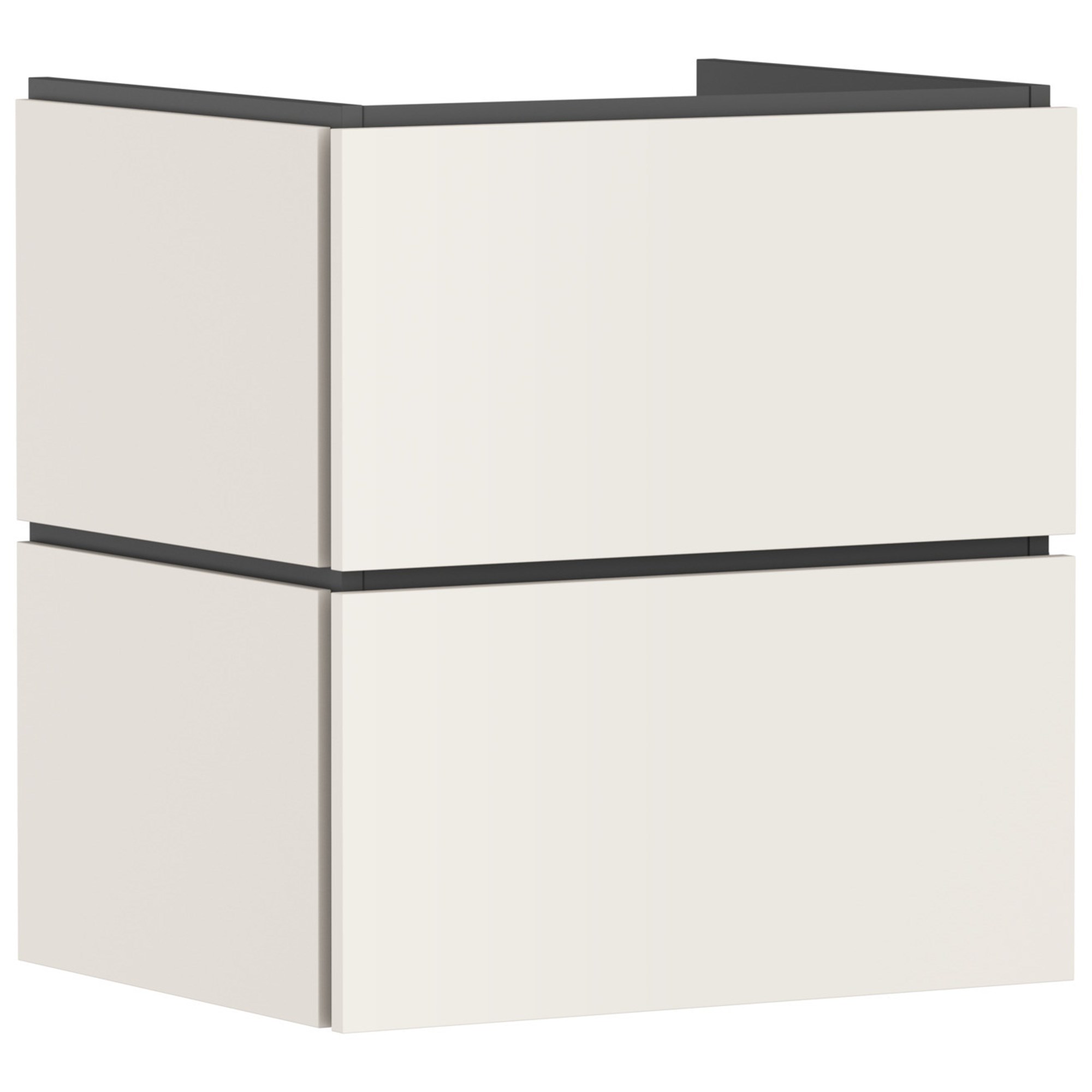 Hansgrohe Xilesa E Lavabo Dolabı 58x47 cm 2 Çekmeceli Mat Kum Beji 54293780