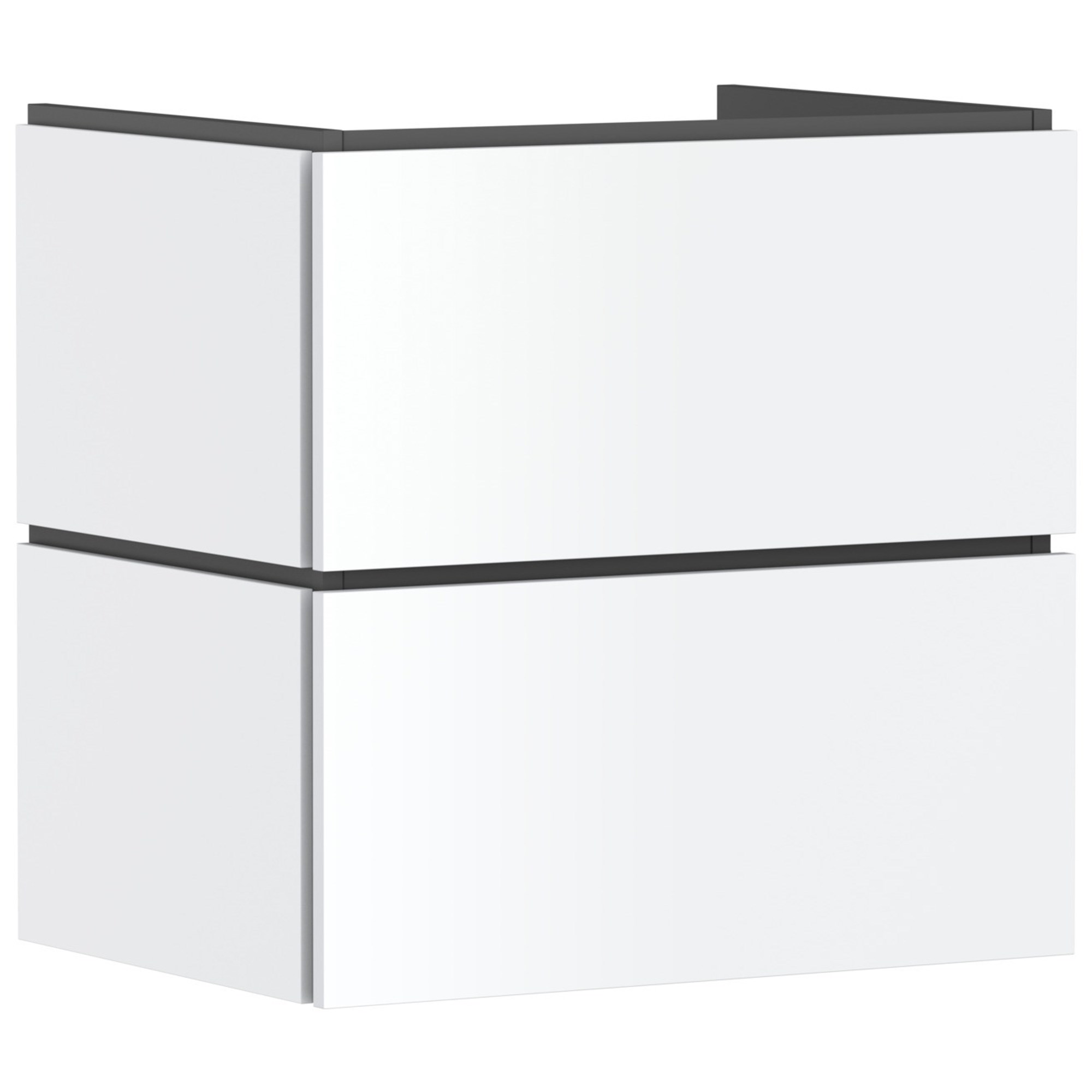 Hansgrohe Xilesa E Lavabo Dolabı 63x47 cm 2 Çekmeceli Mat Beyaz 54294700