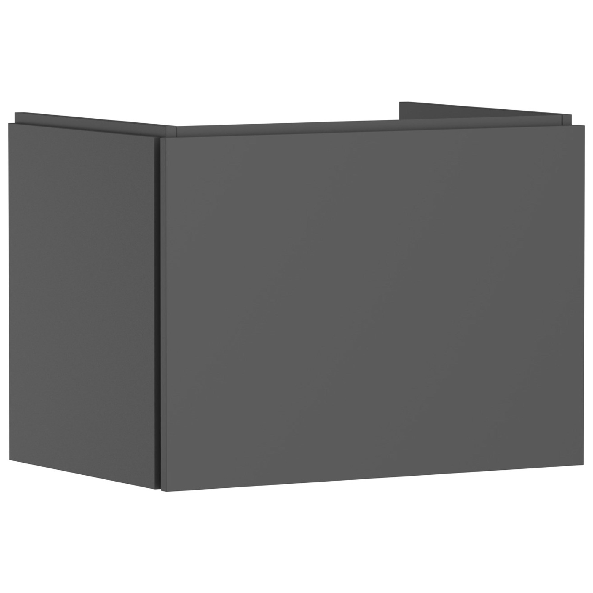 Hansgrohe Xilesa E Lavabo Dolabı 68x47 cm 1 Çekmeceli Mat Arduvaz Gri 54257760
