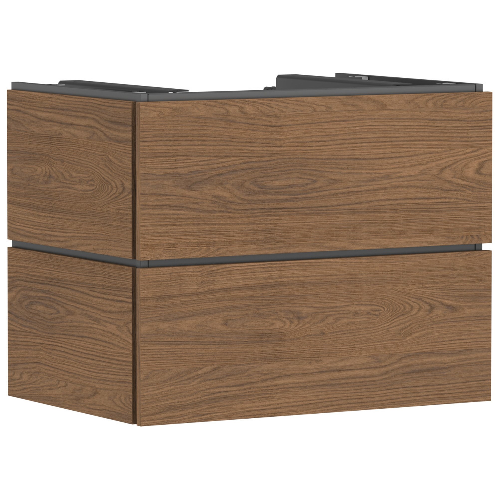 Hansgrohe Xilesa E Lavabo Dolabı 78x55 cm 2 Çekmeceli Konsol İçin Kaşmir Meşe 54300550