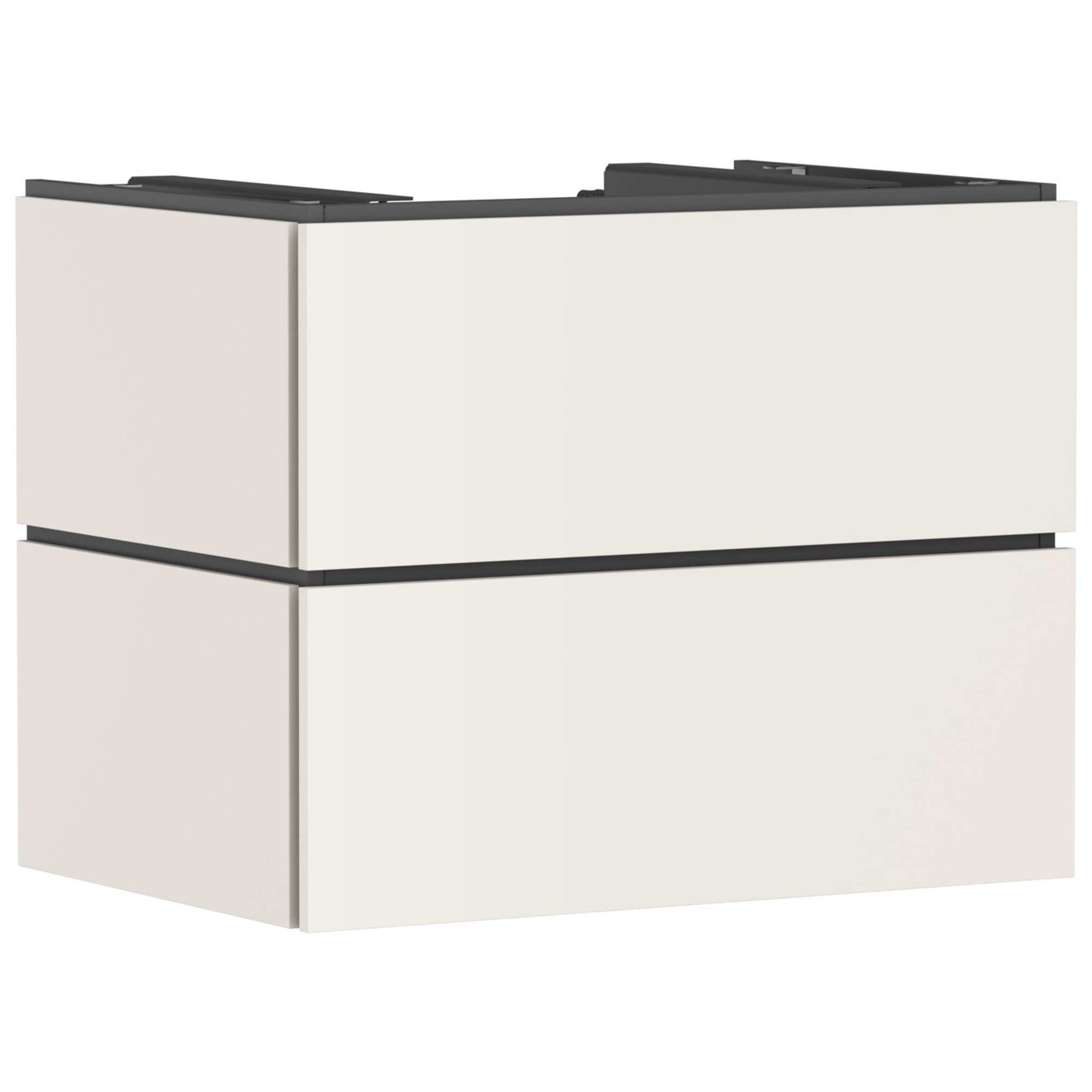 Hansgrohe Xilesa E Lavabo Dolabı 78x55 cm 2 Çekmeceli Konsol İçin Mat Kum Beji 54300780