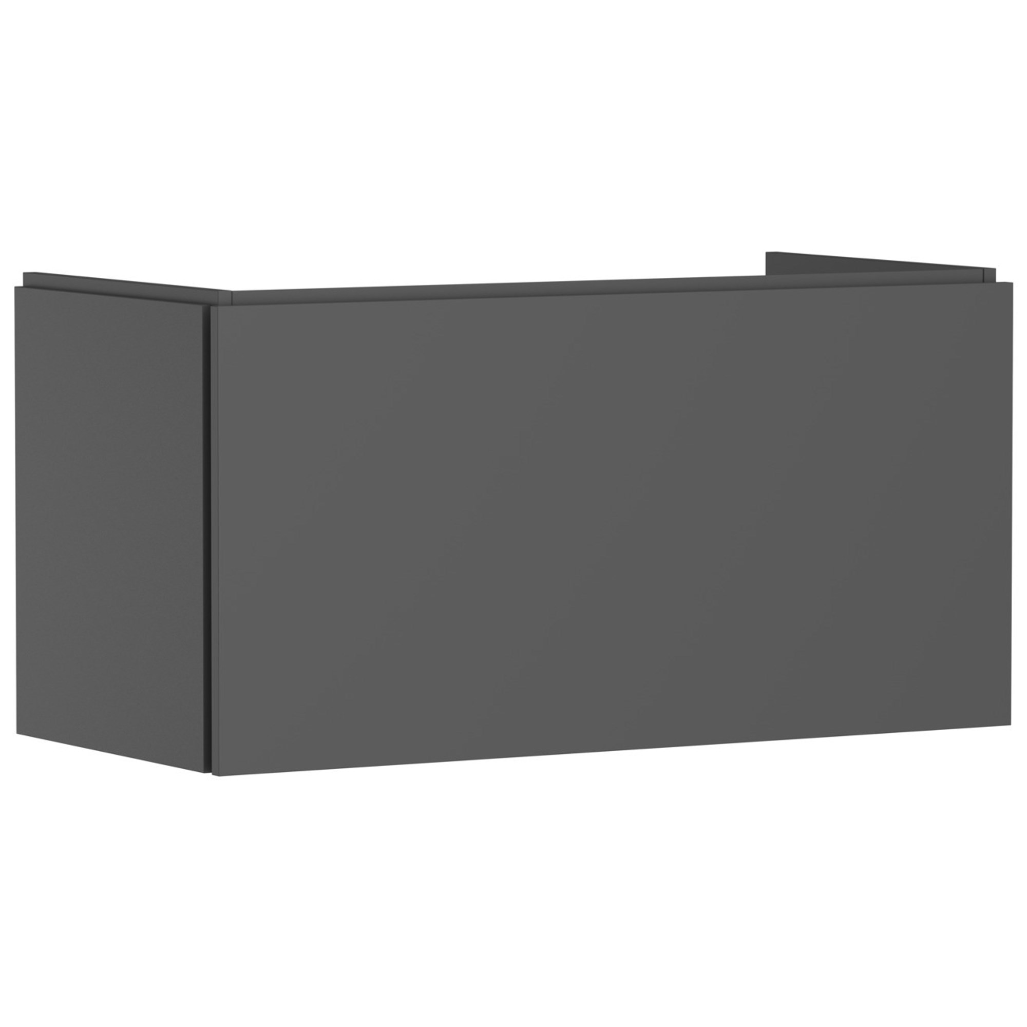 Hansgrohe Xilesa E Lavabo Dolabı 98x47 cm 1 Çekmeceli Mat Arduvaz Gri 54261760