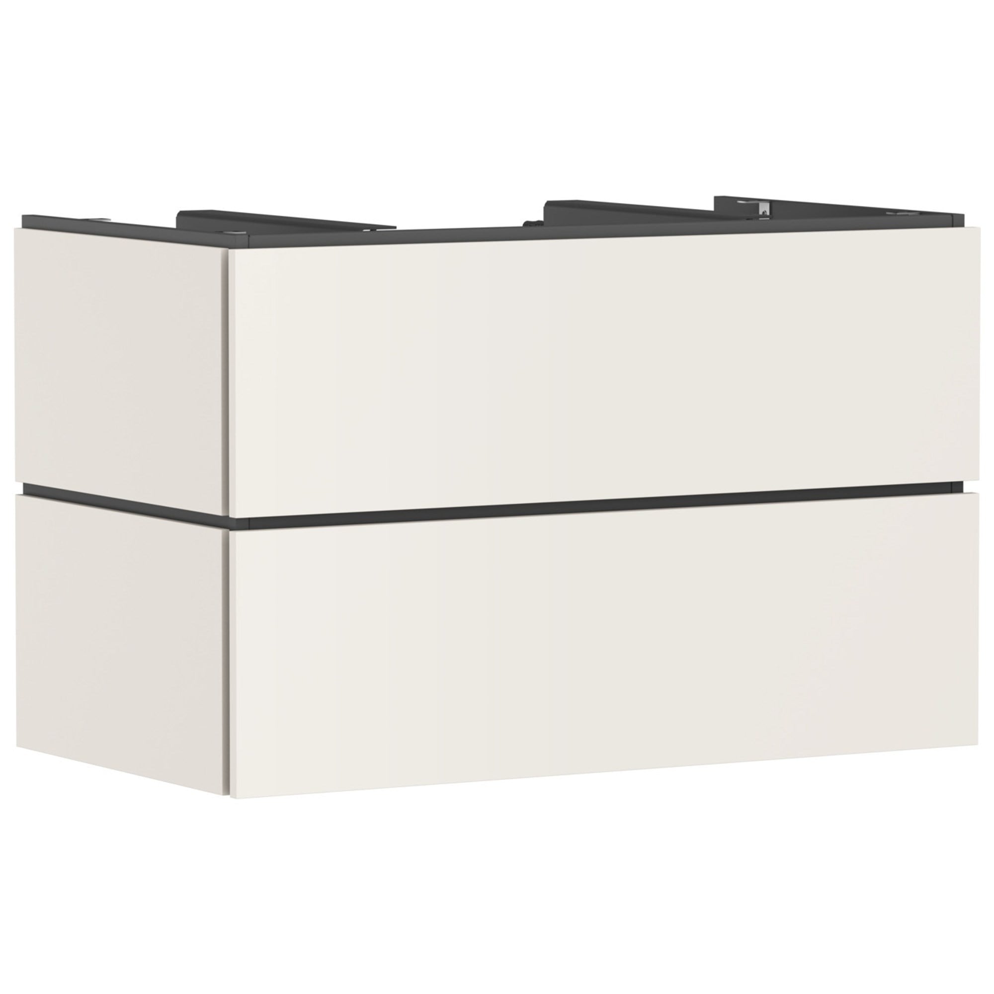 Hansgrohe Xilesa E Lavabo Dolabı 98x55 cm 2 Çekmeceli Konsol İçin Mat Kum Beji 54301780