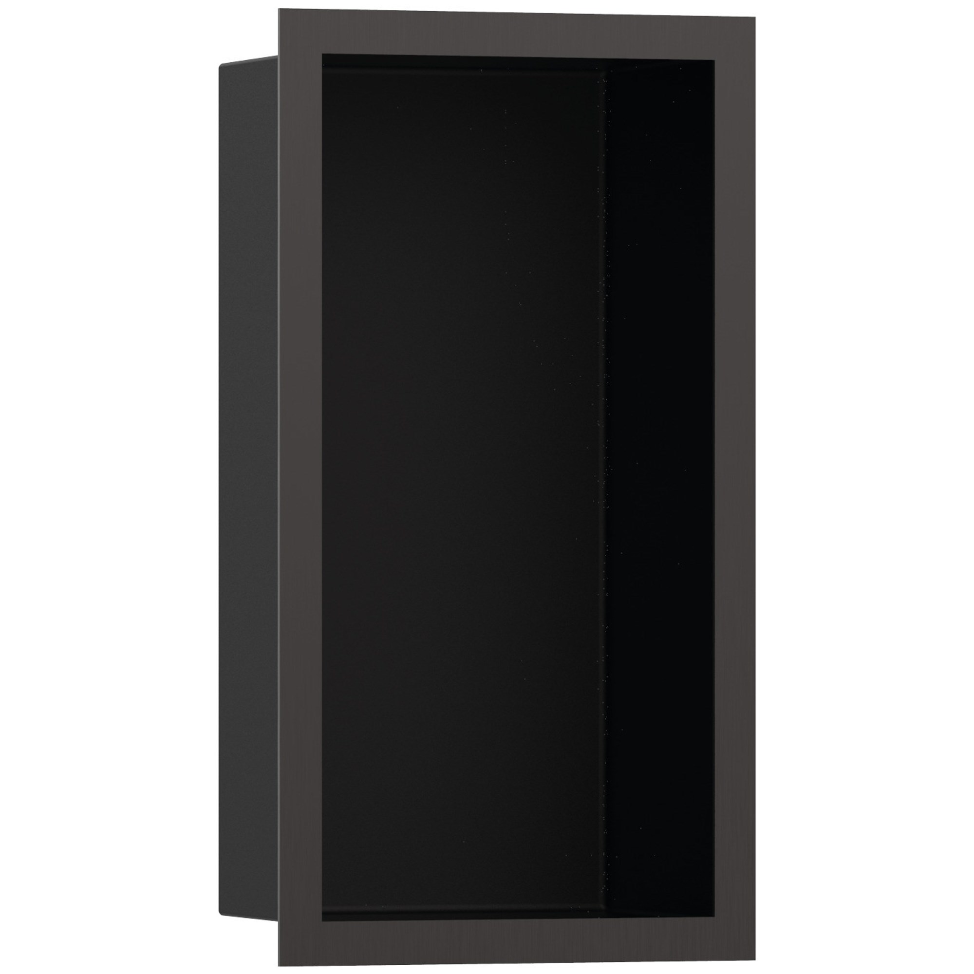 Hansgrohe XtraStoris Individual Tasarım Çerçeveli Duvar Nişi 30x15x10 cm Mat Siyah / Mat Siyah-Krom 56095340